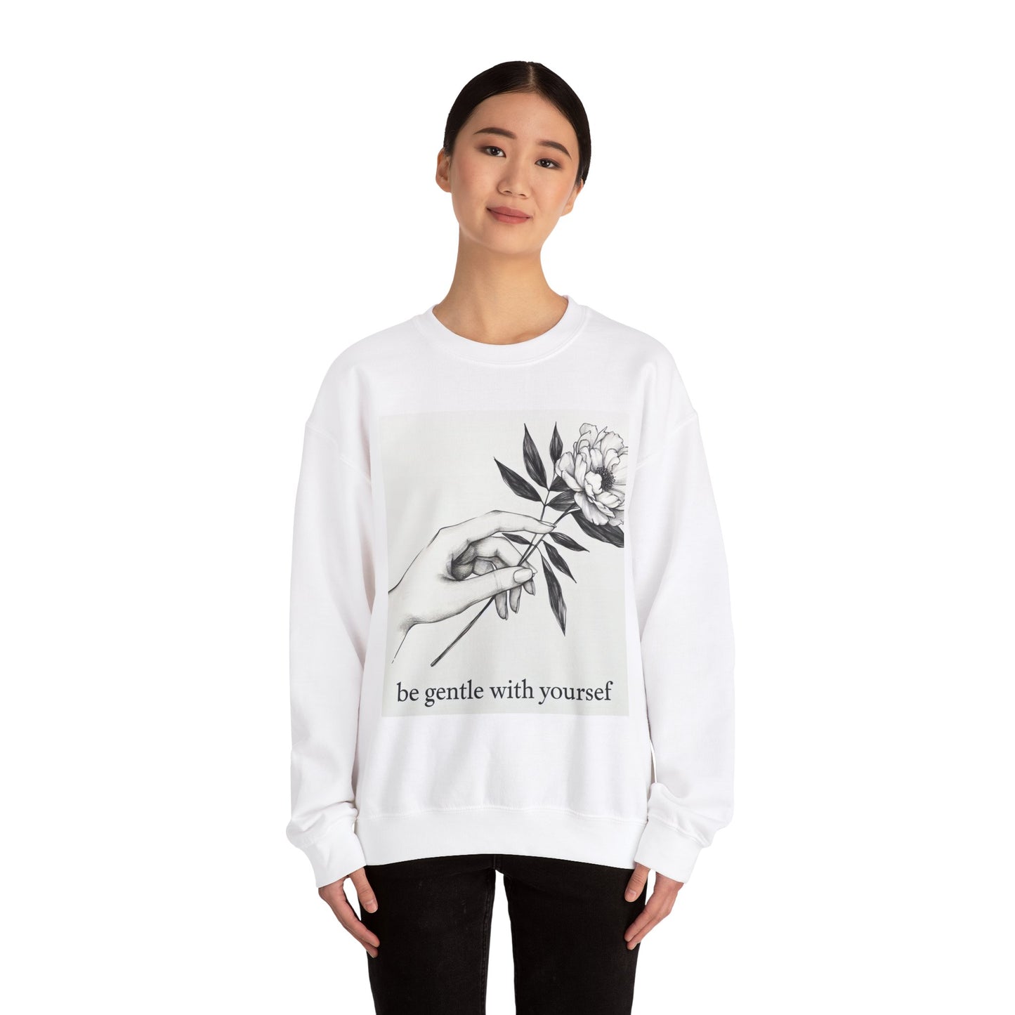 Be Gentle With Yourself Crewneck Sweatshirt - Unisex Heavy Blend™