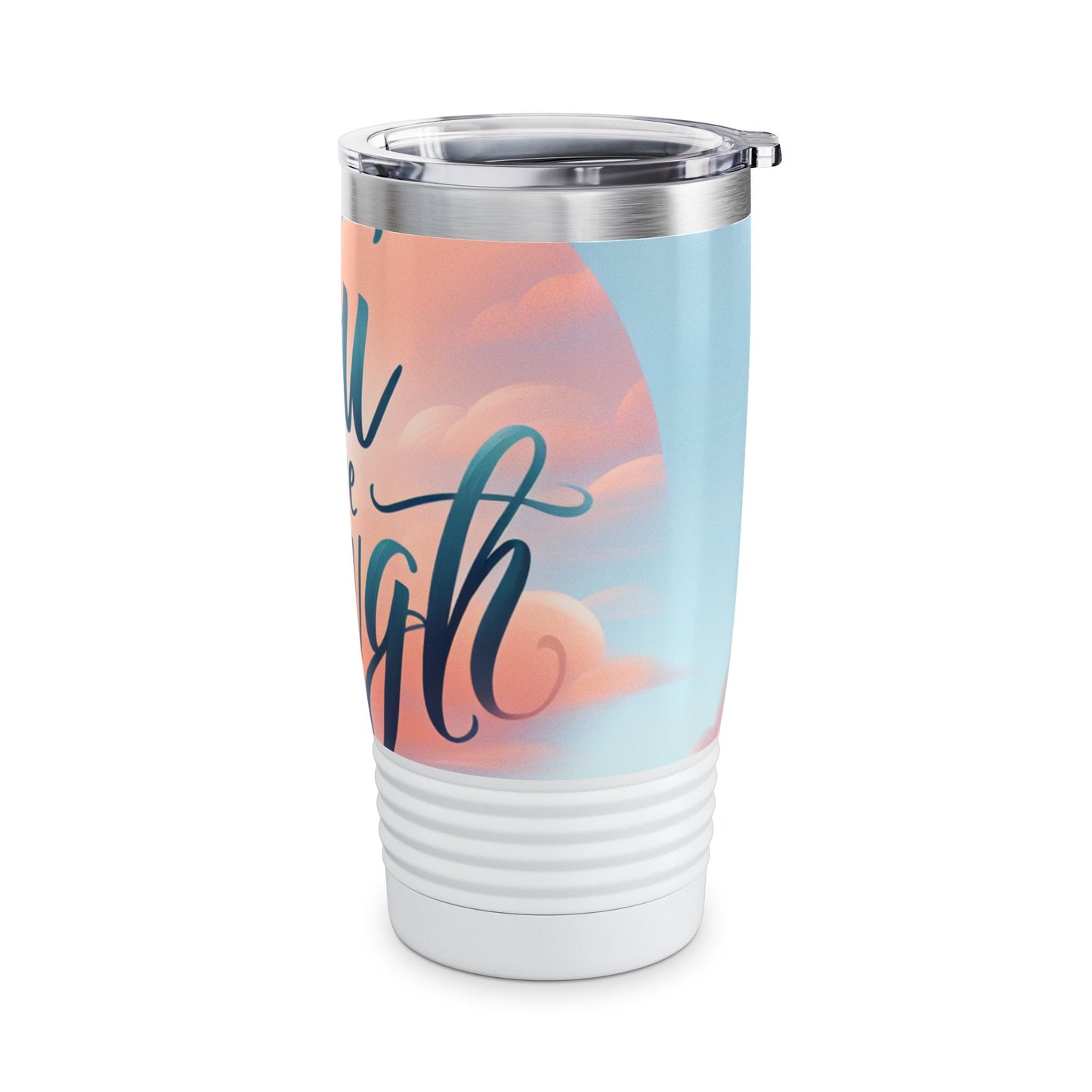 Inspirerende 20 onse Ringneck Tumbler - "Jy is genoeg"