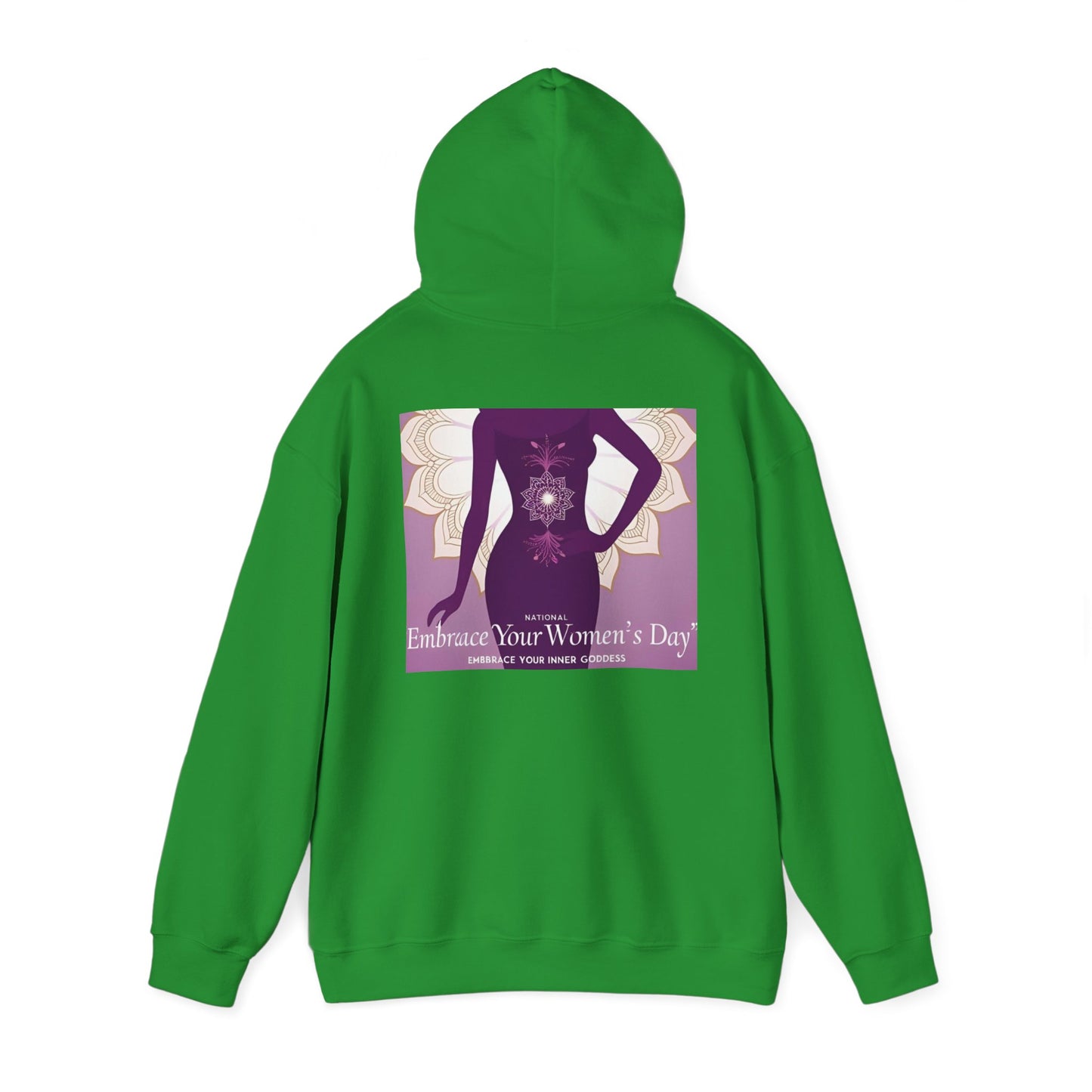 Embrace Your Women's Day Hoodie - Unisex Heavy Blend Sweatshirt