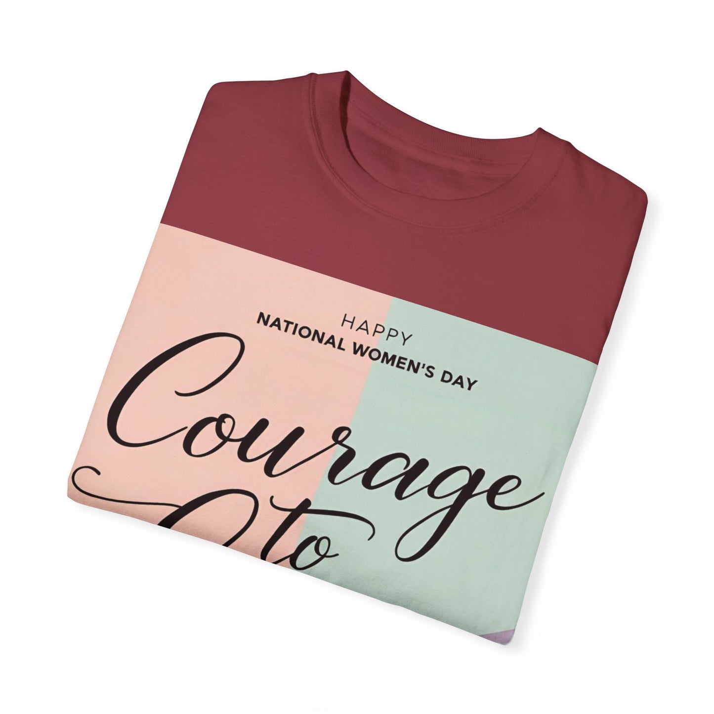 Courage to Care Unisex-T-hemp vir Geestesgesondheidsbewustheid