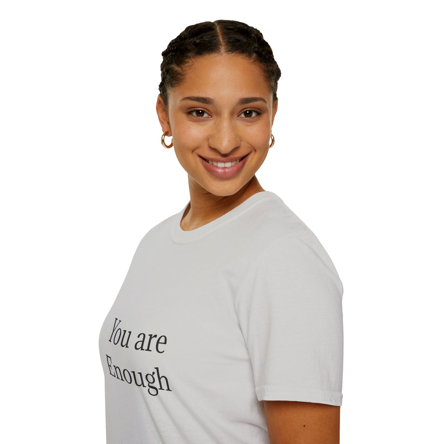 Inspirational Unisex Softstyle T-Shirt - "You are Enough"