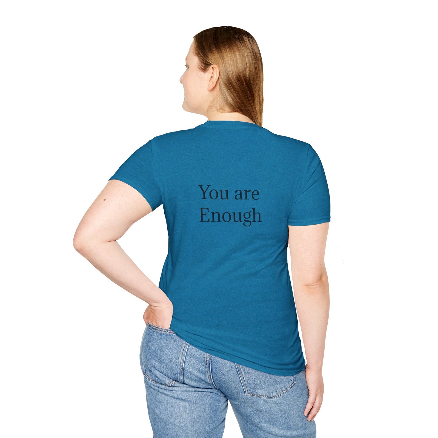 Inspirational Unisex Softstyle T-Shirt - "You are Enough"