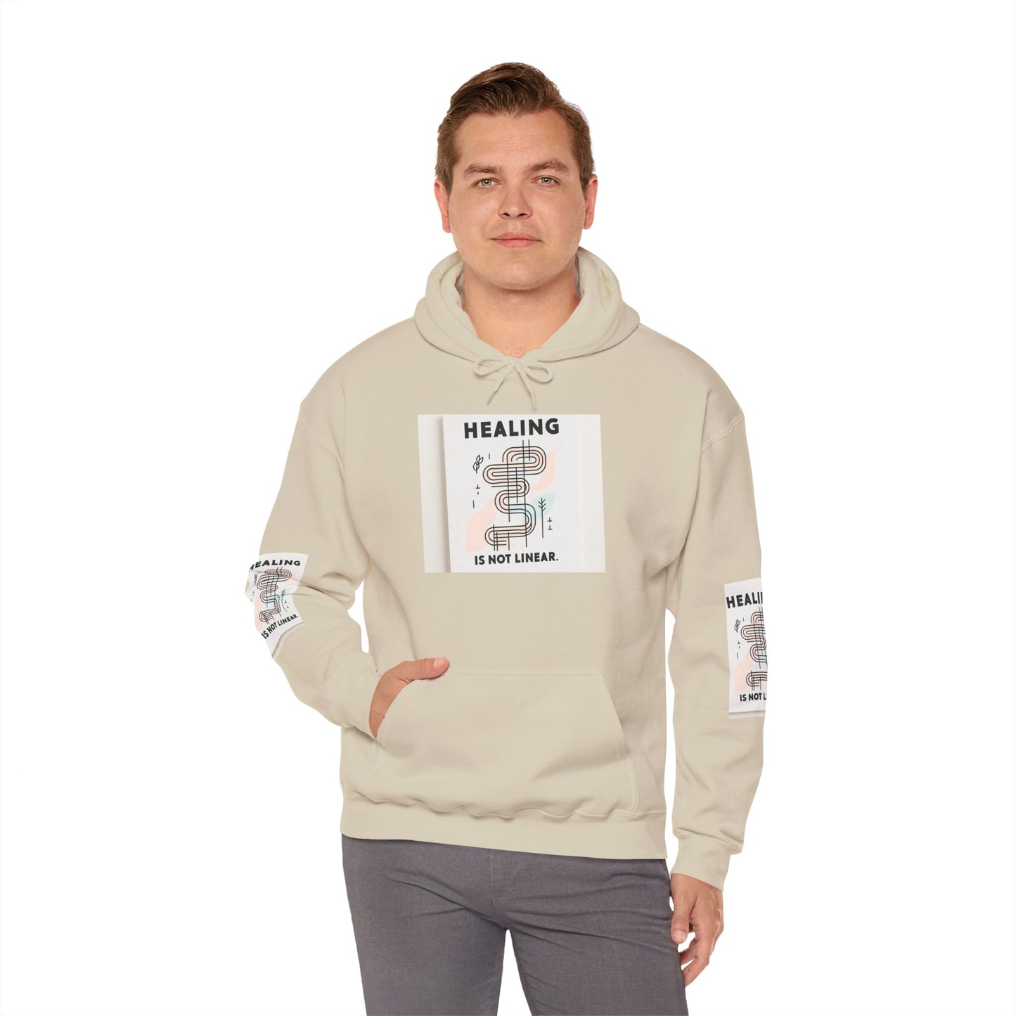 Genesing is nie lineêre hoodie nie