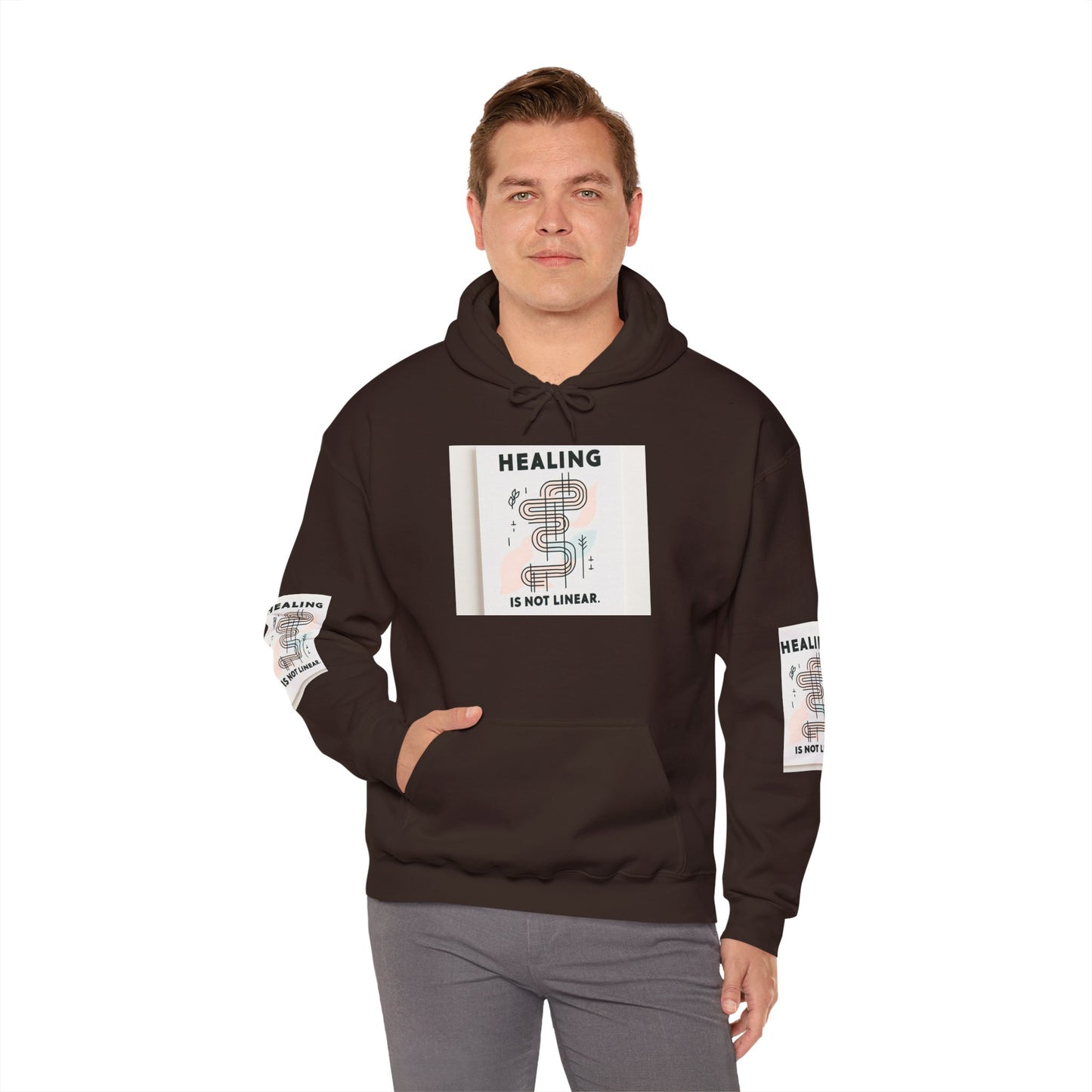 Genesing is nie lineêre hoodie nie