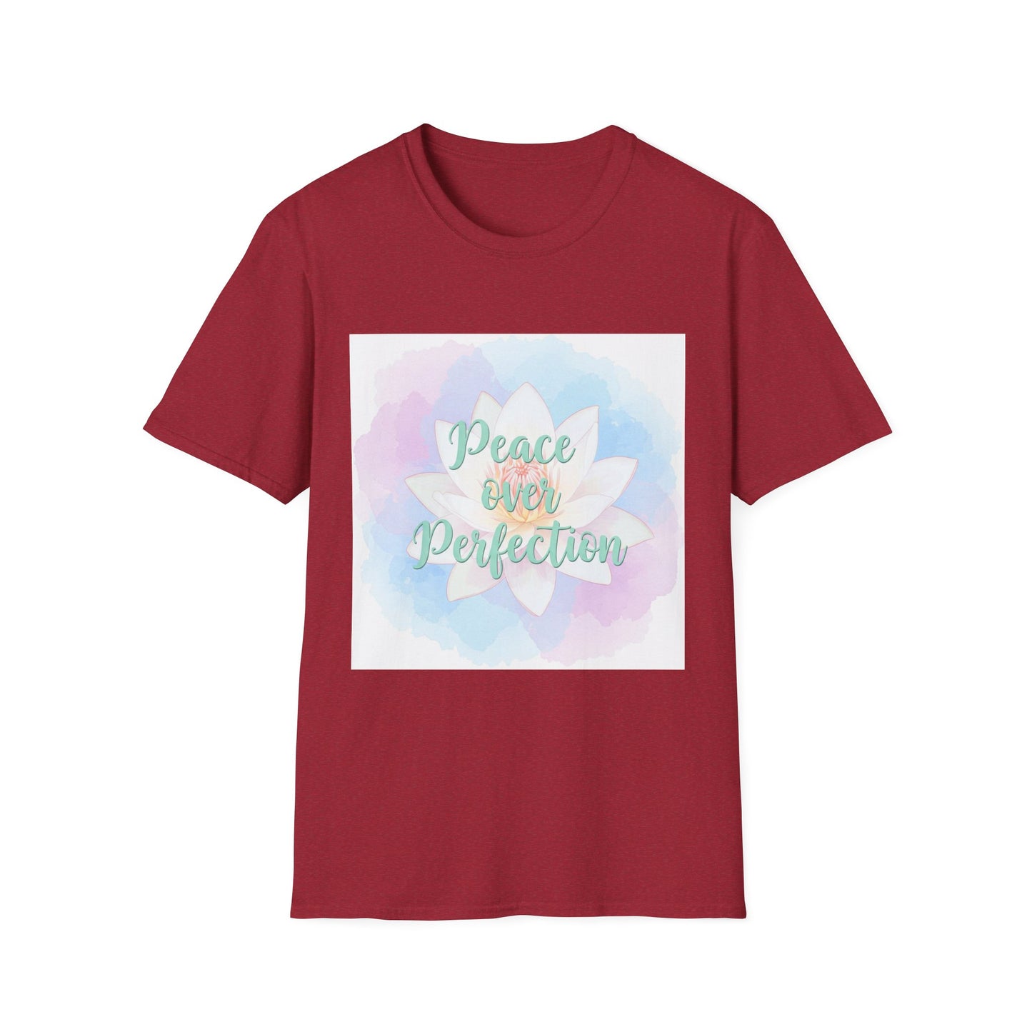 Peace Over Perfection Unisex Softstyle T-Shirt - Inspirational Casual Wear