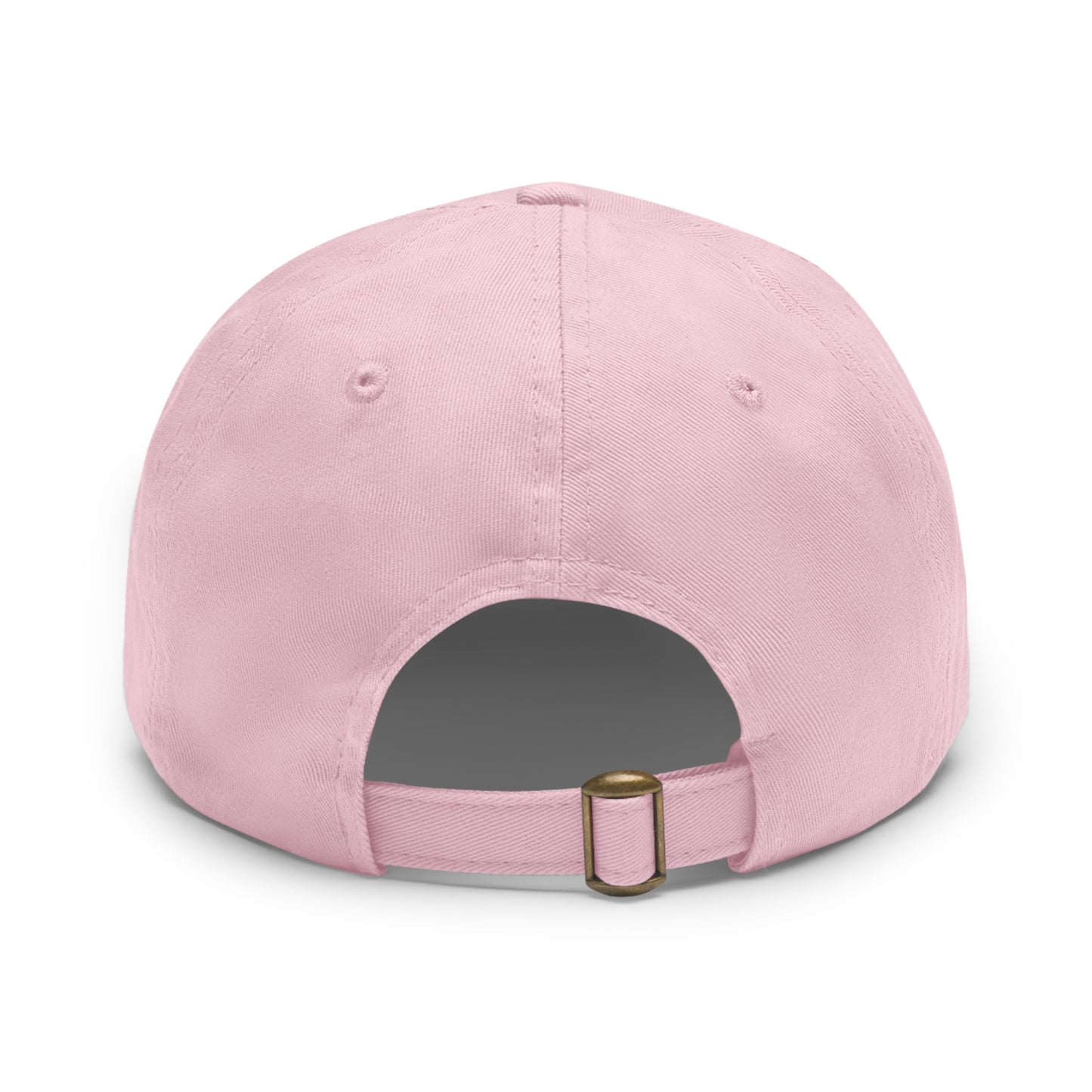 Mental Wealth Dad Hat with Leather Patch - Classic Style Cap for Mindfulness