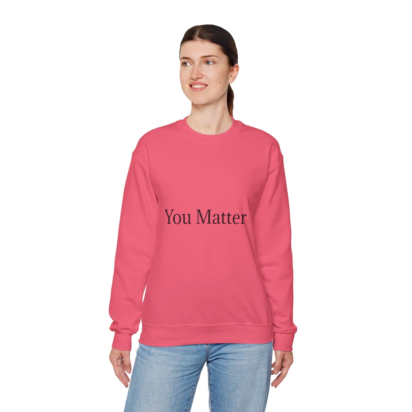 You Matter Unisex Heavy Blend™ Rondnek-trui - Gerieflike en inspirerende klere