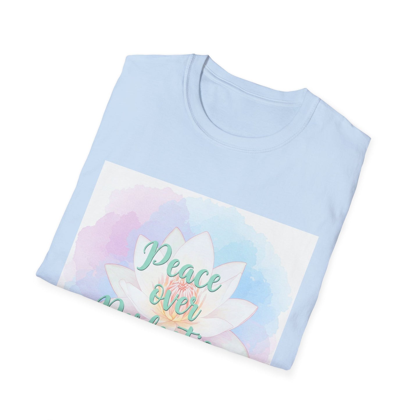 Peace Over Perfection Unisex Softstyle T-Shirt - Inspirational Casual Wear