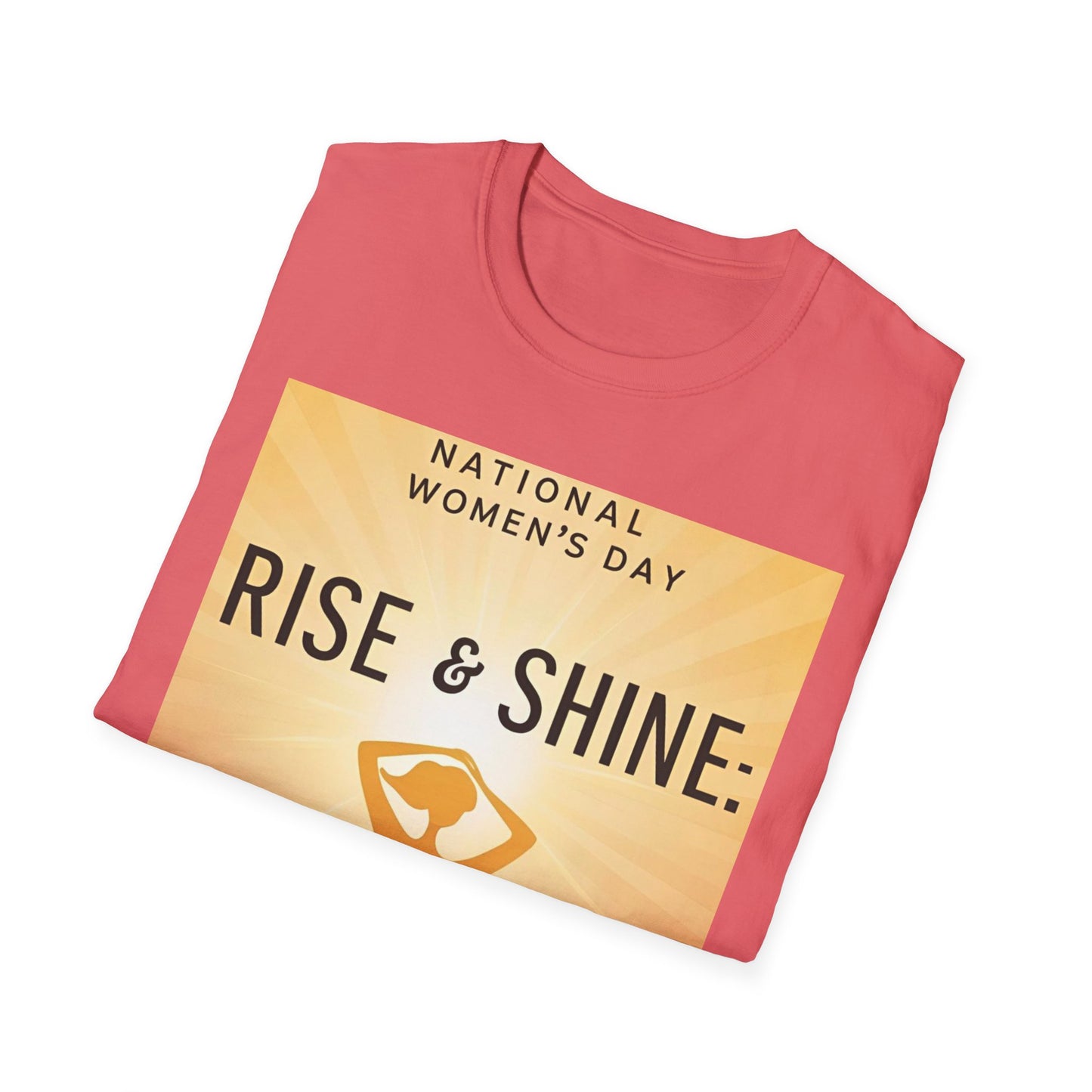 Empowering Women's Day T-Shirt - "Rise & Shine: Your Mind Matters"