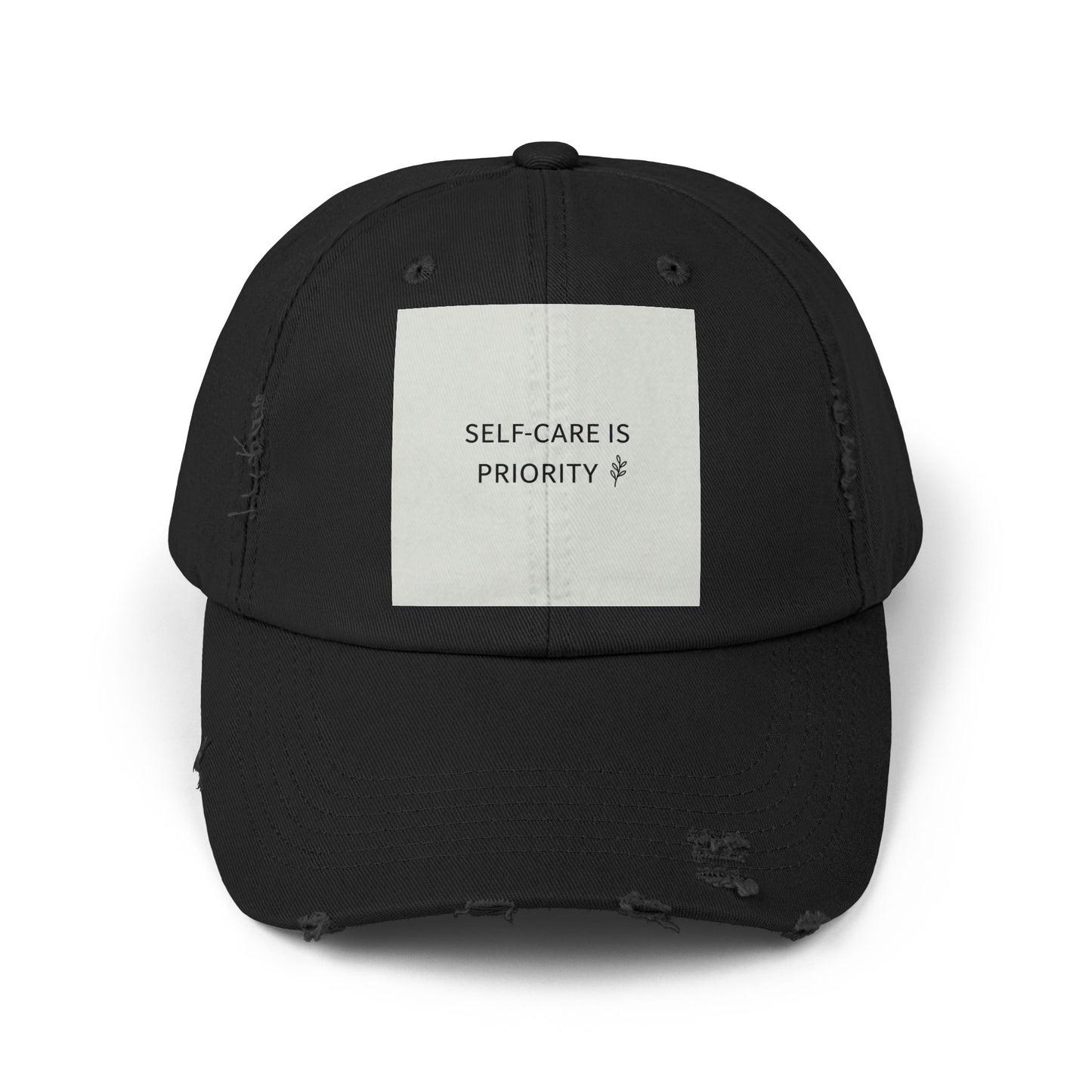 Distressed Cap - Selfsorg is Priority Hat