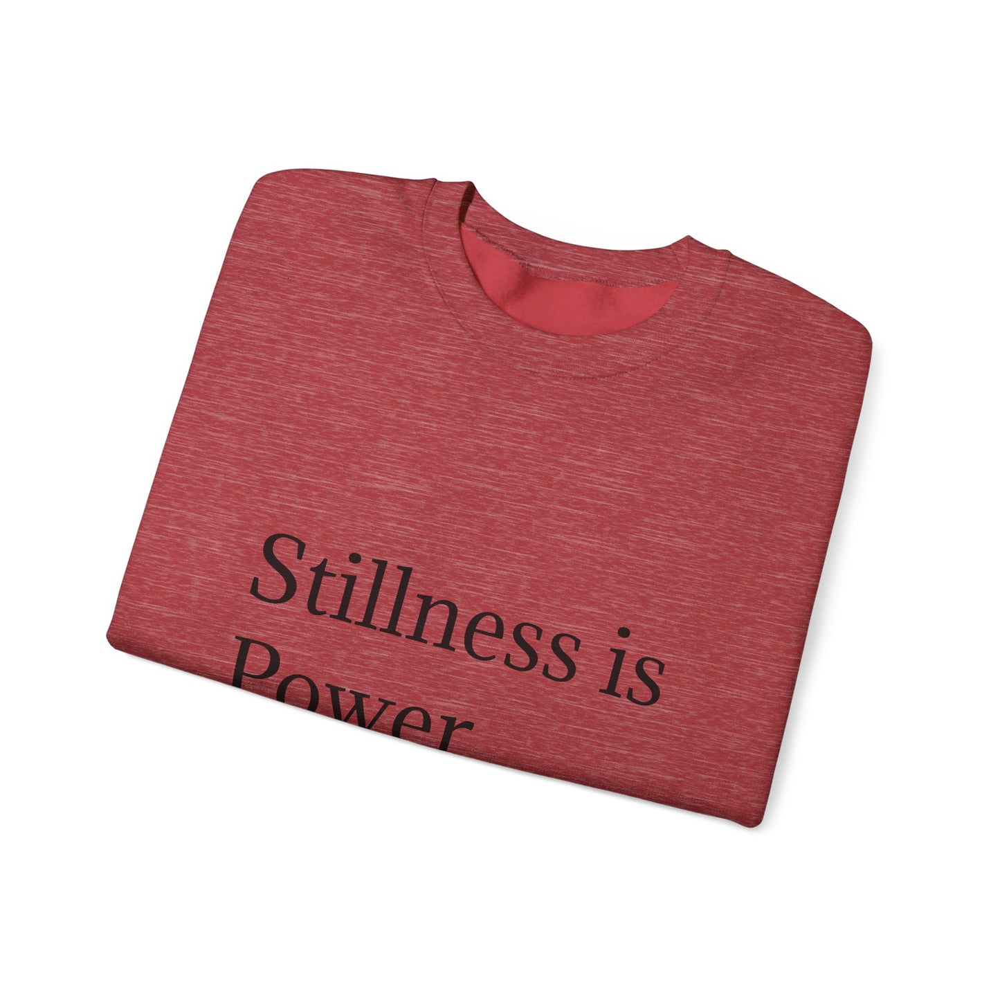 Stillness is Power Unisex Heavy Blend™ Crewneck Sweatshirt