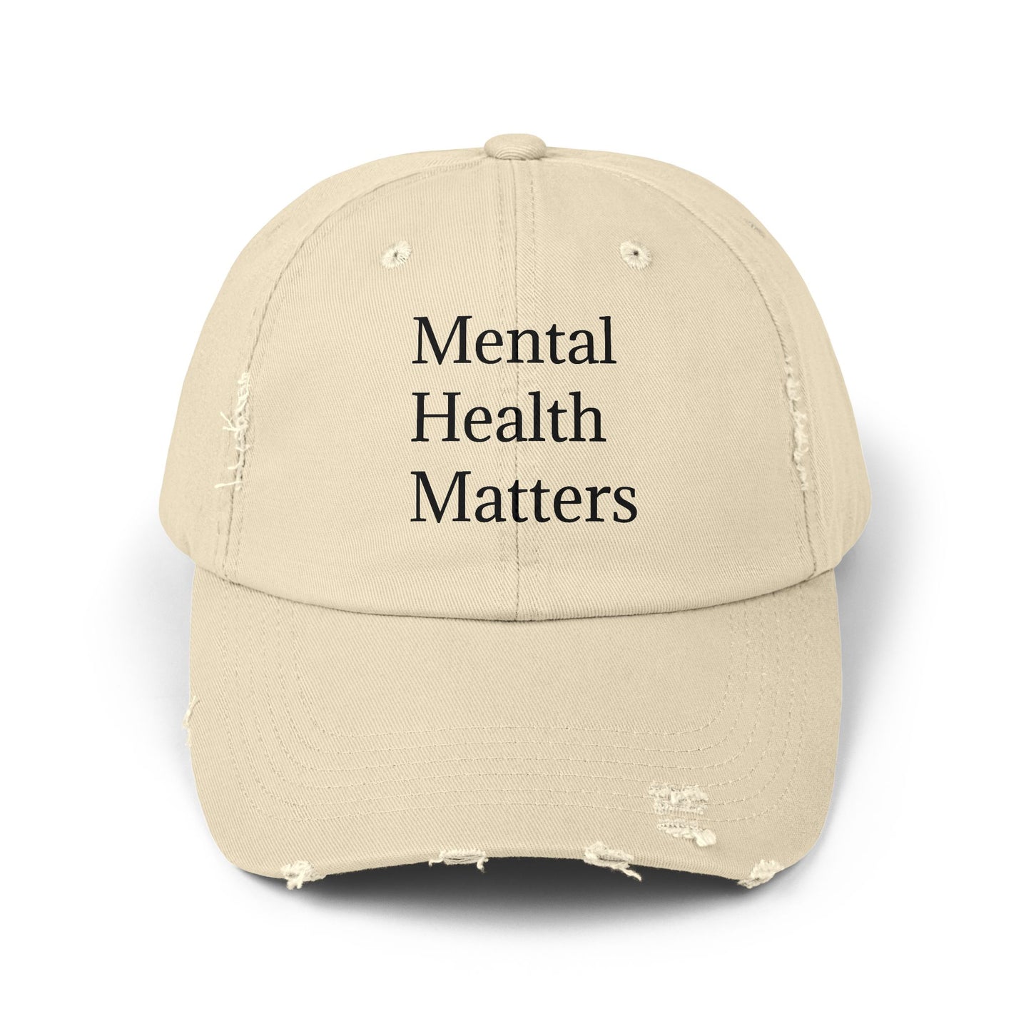 Distressed Cap - Mental Health Matter