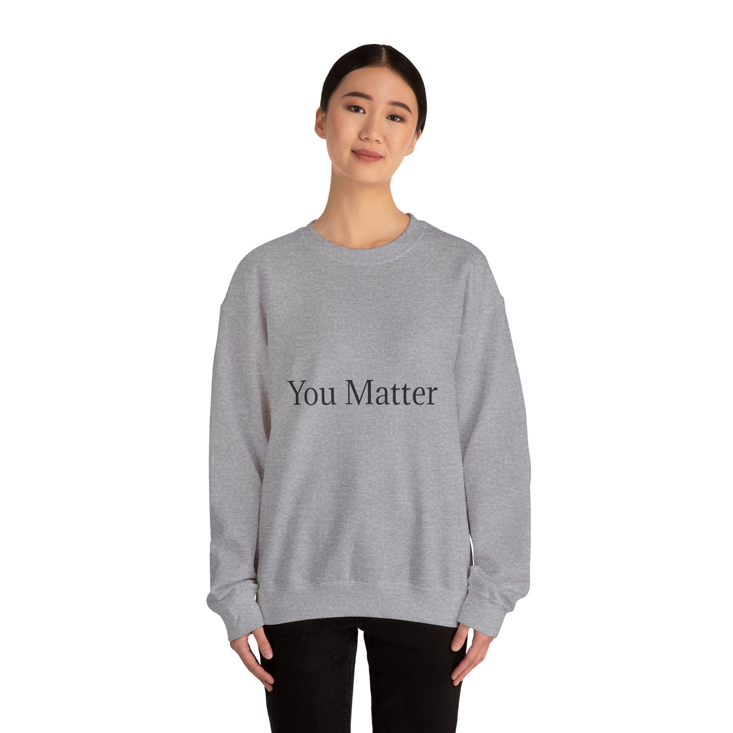 You Matter Unisex Heavy Blend™ Rondnek-trui - Gerieflike en inspirerende klere