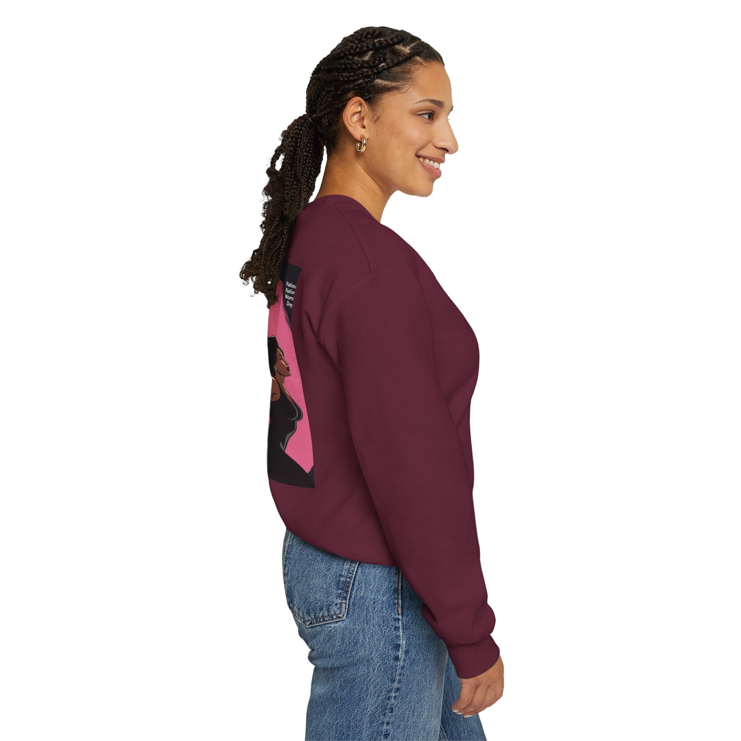 Empowering Feminist Sweatshirt - "Break the Chains, Shine"