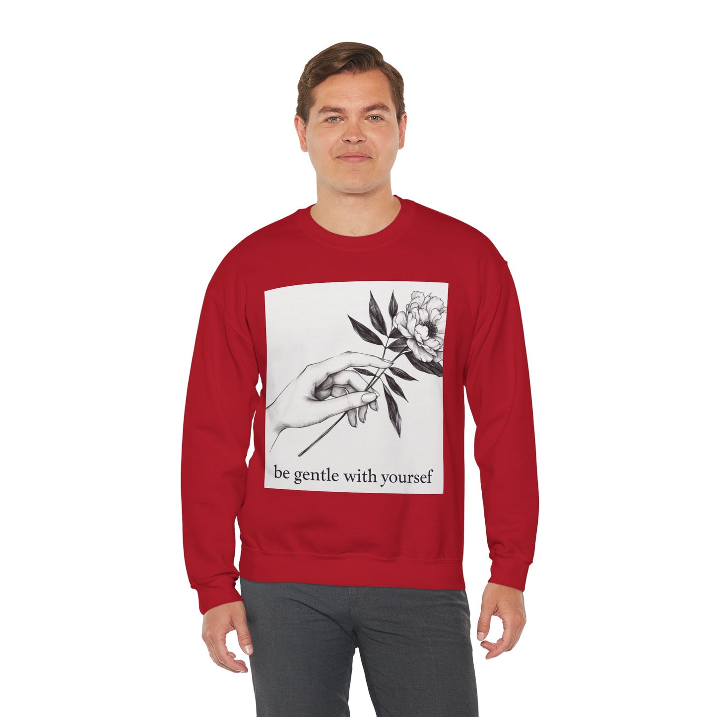 Be Gentle With Yourself Crewneck Sweatshirt - Unisex Heavy Blend™