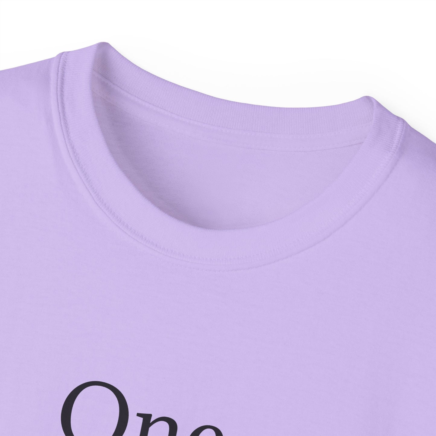 Inspirational Unisex Ultra Cotton Tee - "One Day At A Time"