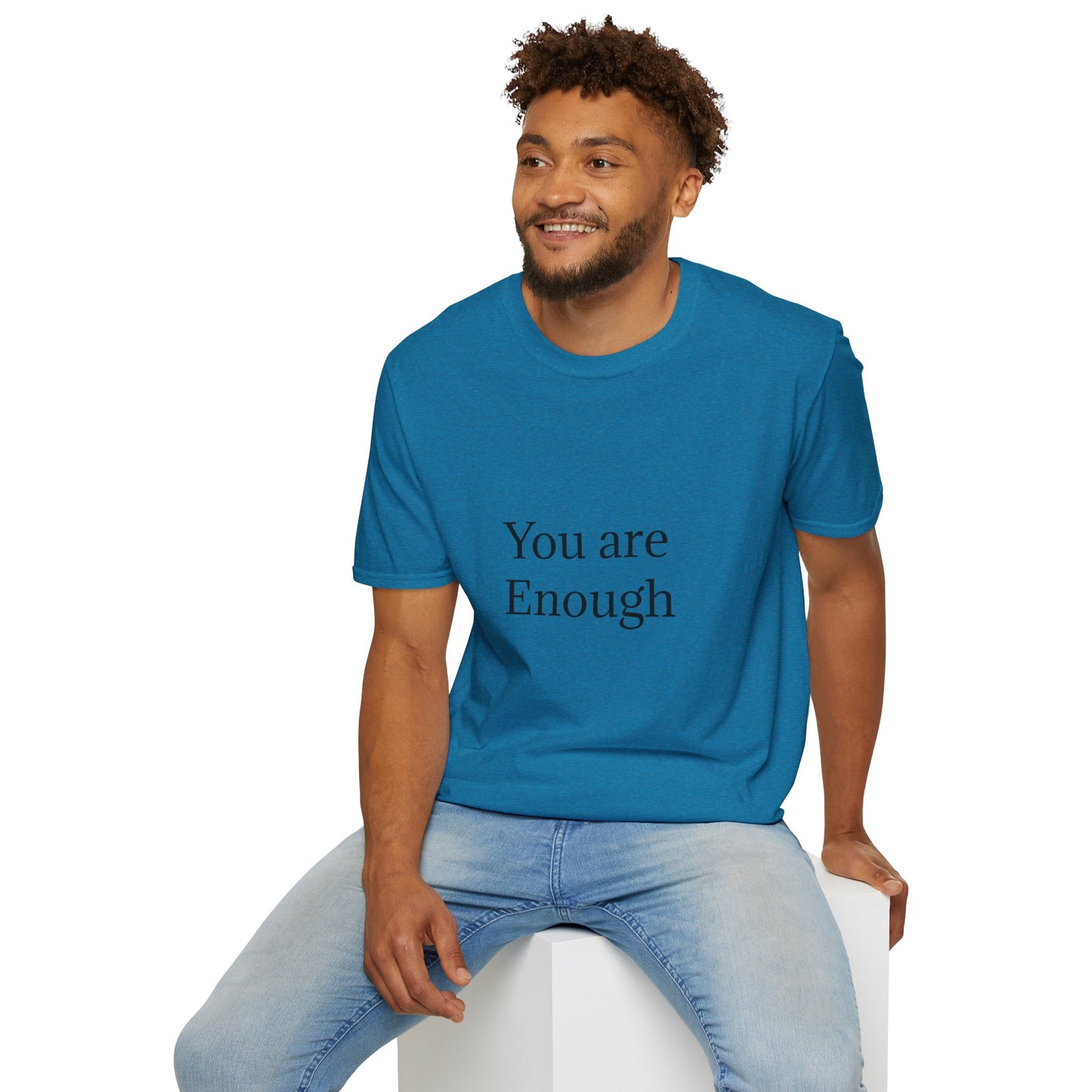 Inspirational Unisex Softstyle T-Shirt - "You are Enough"