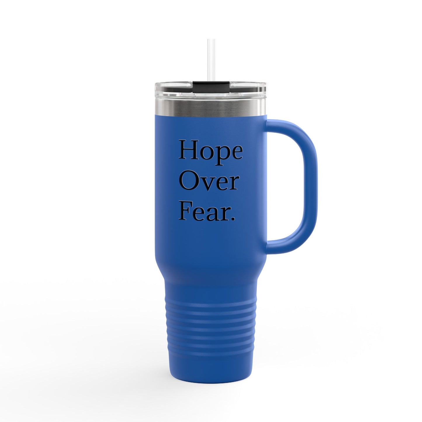 Hope Over Fear 40oz Insulated Travel Mug