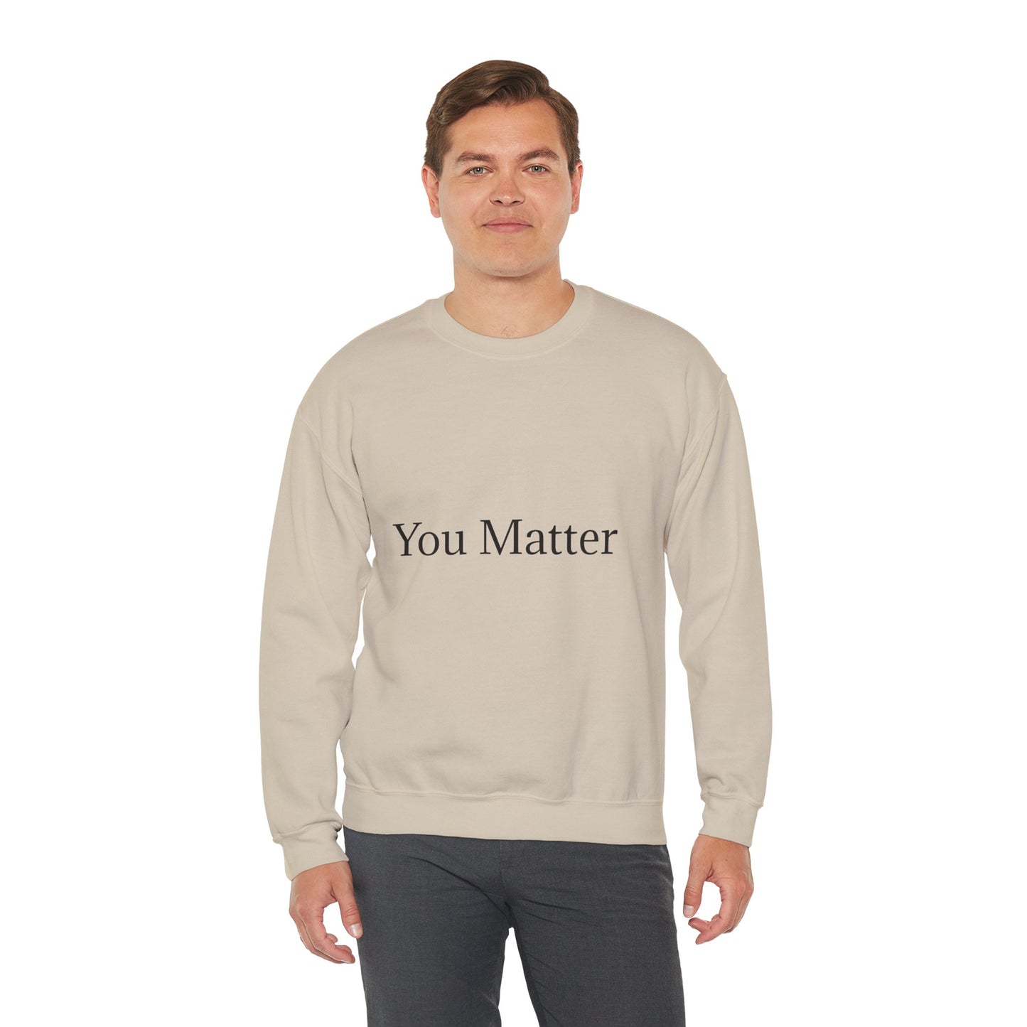 You Matter Unisex Heavy Blend™ Rondnek-trui - Gerieflike en inspirerende klere