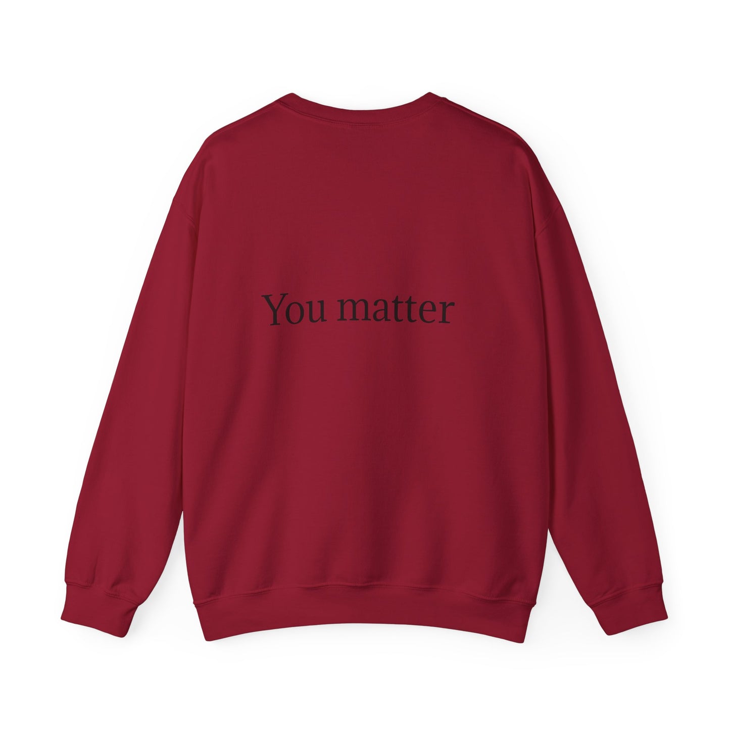 You Matter Unisex Heavy Blend™ Rondnek-trui - Gerieflike en inspirerende klere