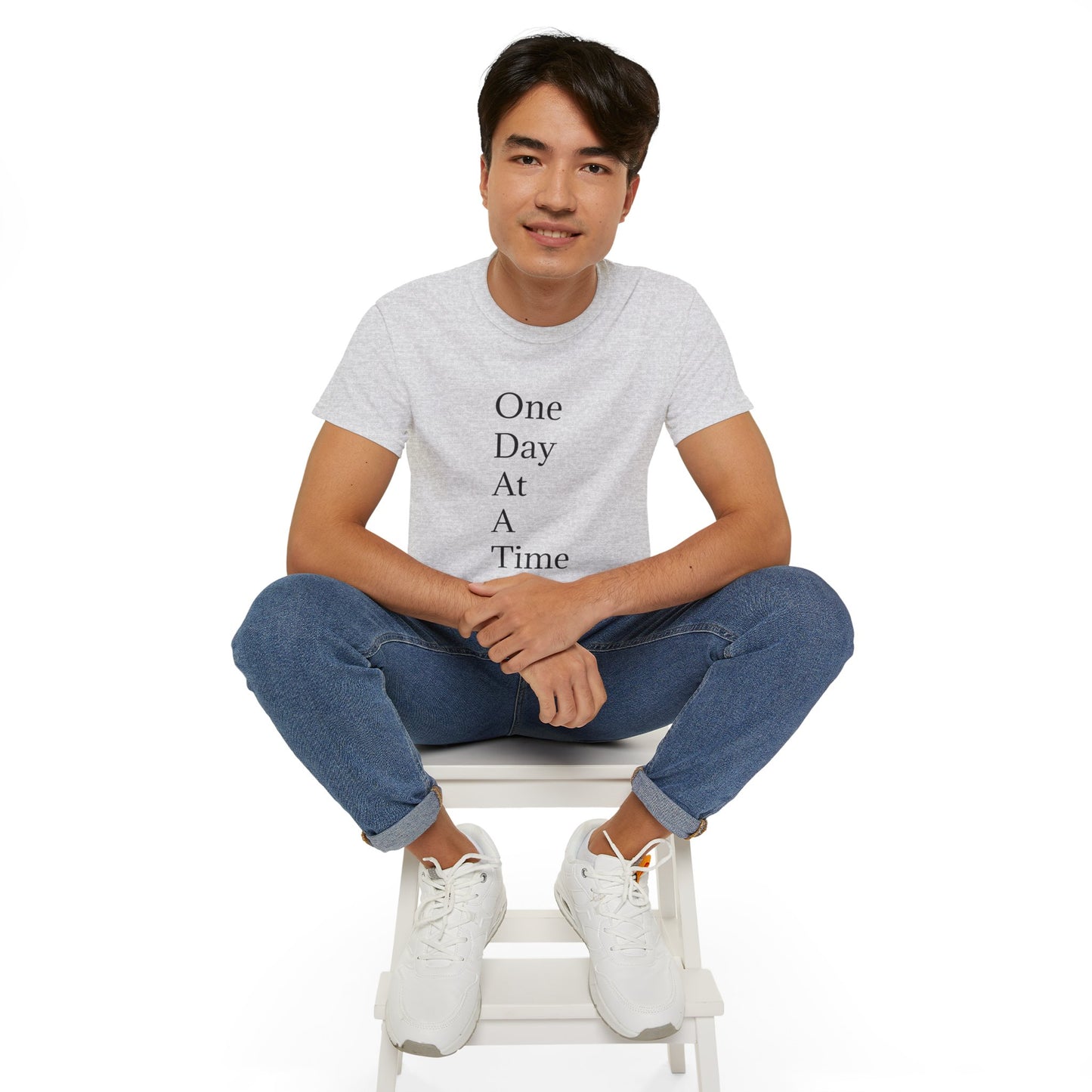 Inspirerende Unisex Ultra Cotton Tee - "Eendag op 'n slag"