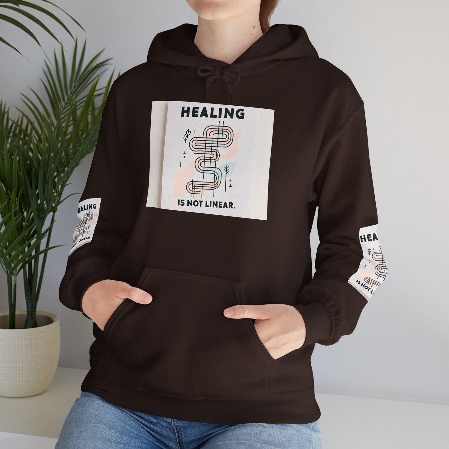 Genesing is nie lineêre hoodie nie