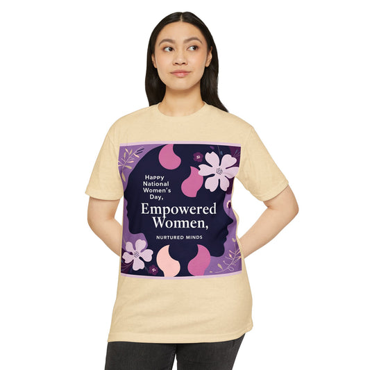 Empowered Women Unisex T-Shirt - အမျိုးသမီးများနေ့ကို ဂုဏ်ပြုပါ။