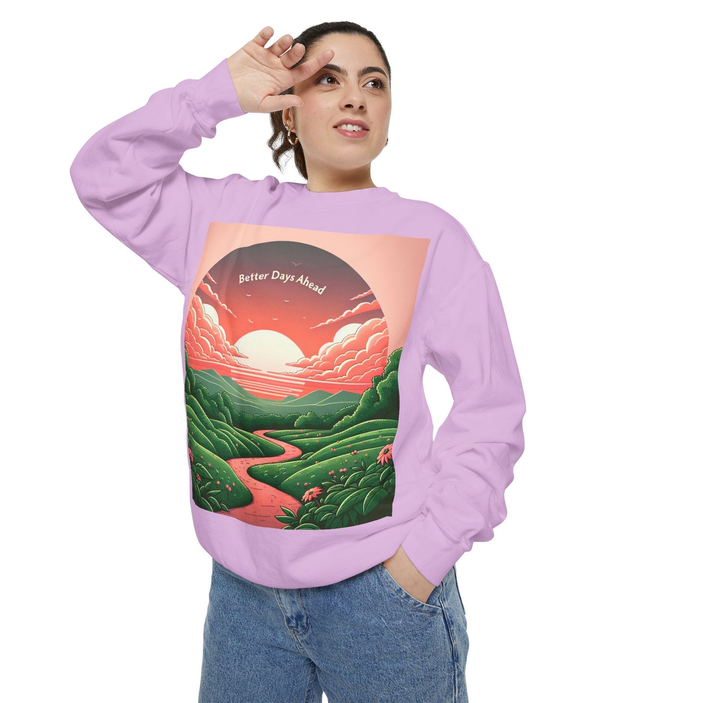 Unisex Garment-Dyed Sweatshirt