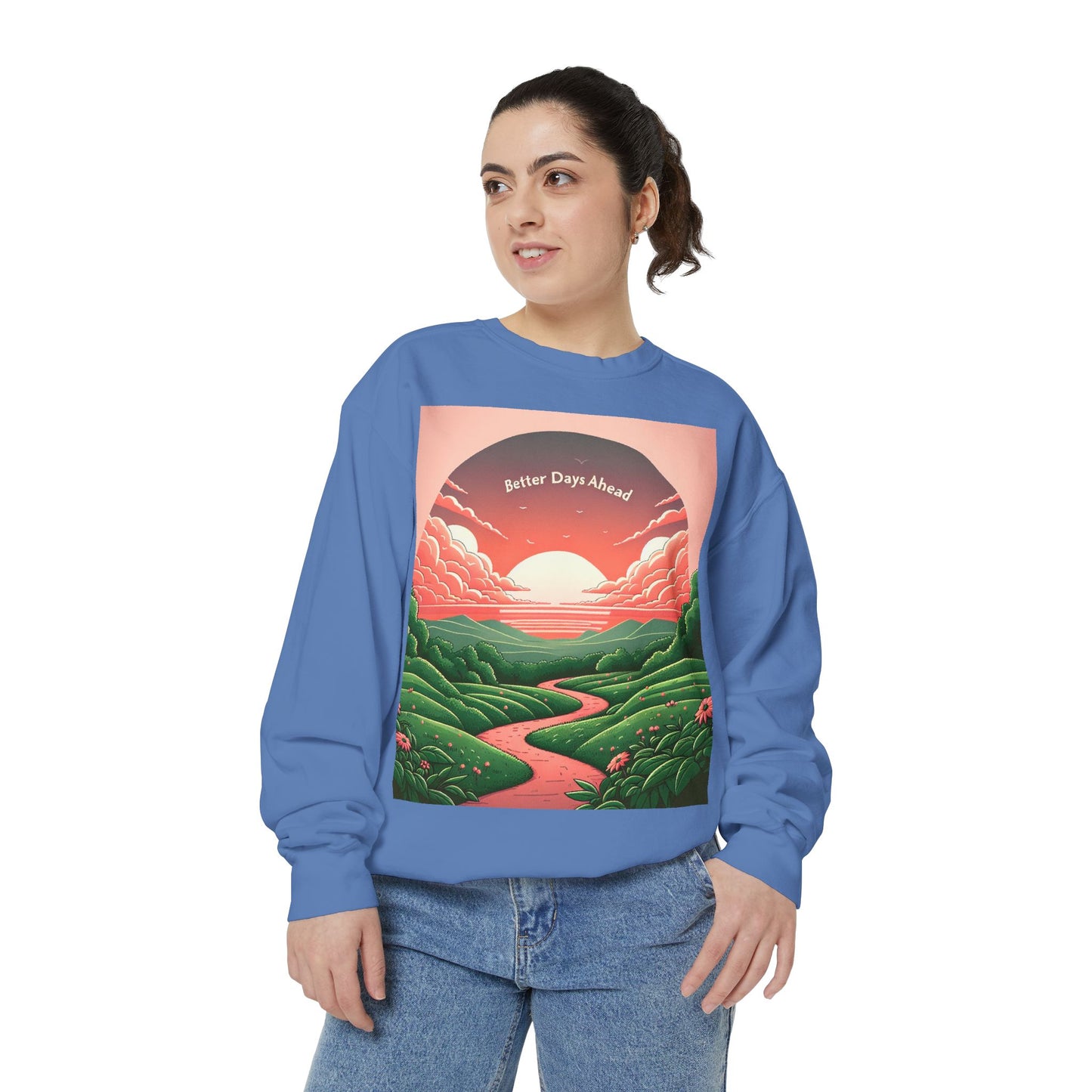 Unisex Garment-Dyed Sweatshirt