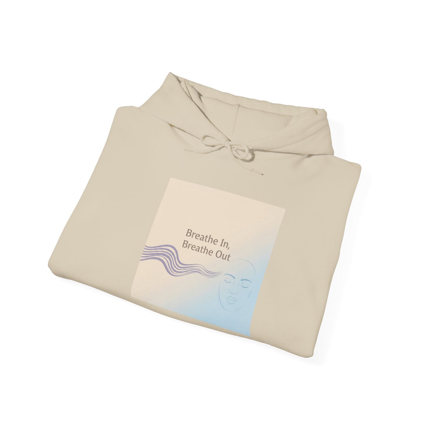 Mindfulness Breathe In Hoodie for Stress Relief