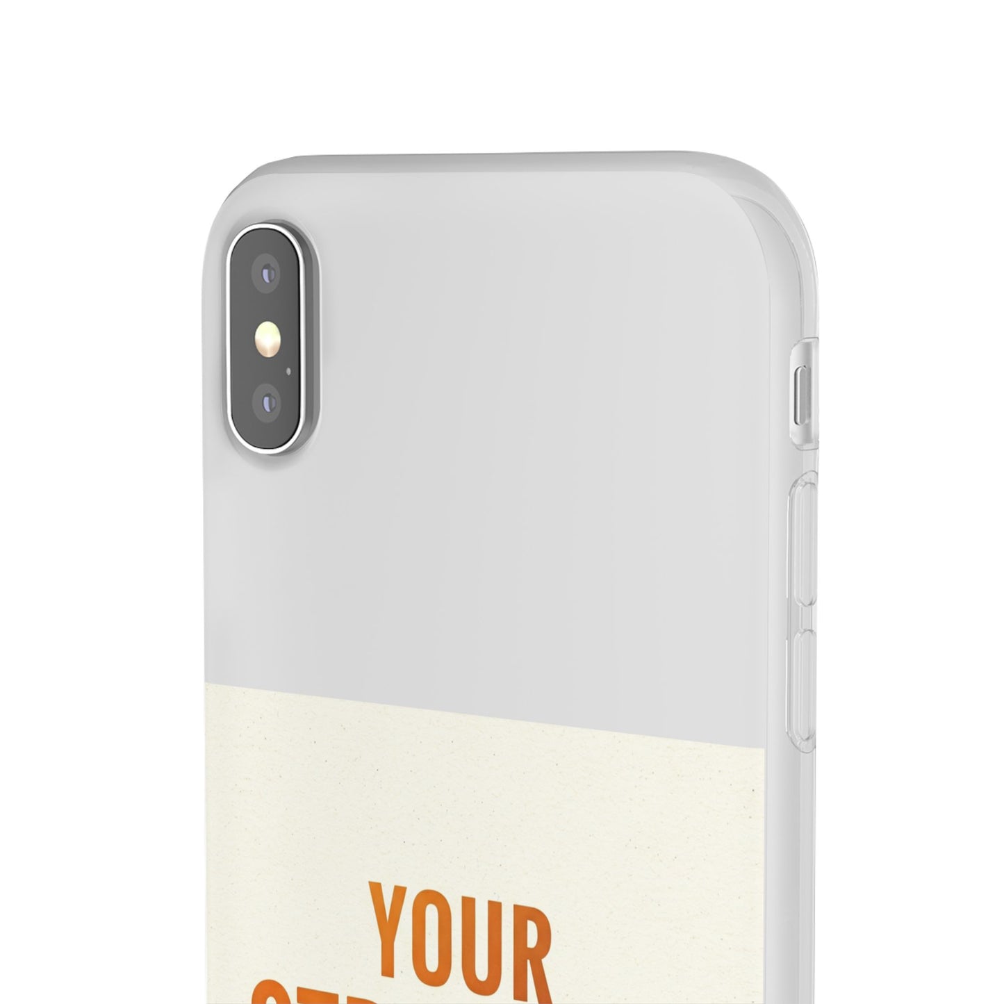 Inspirational Flexi Phone Case: Your Strength is Greater Than Your Struggles