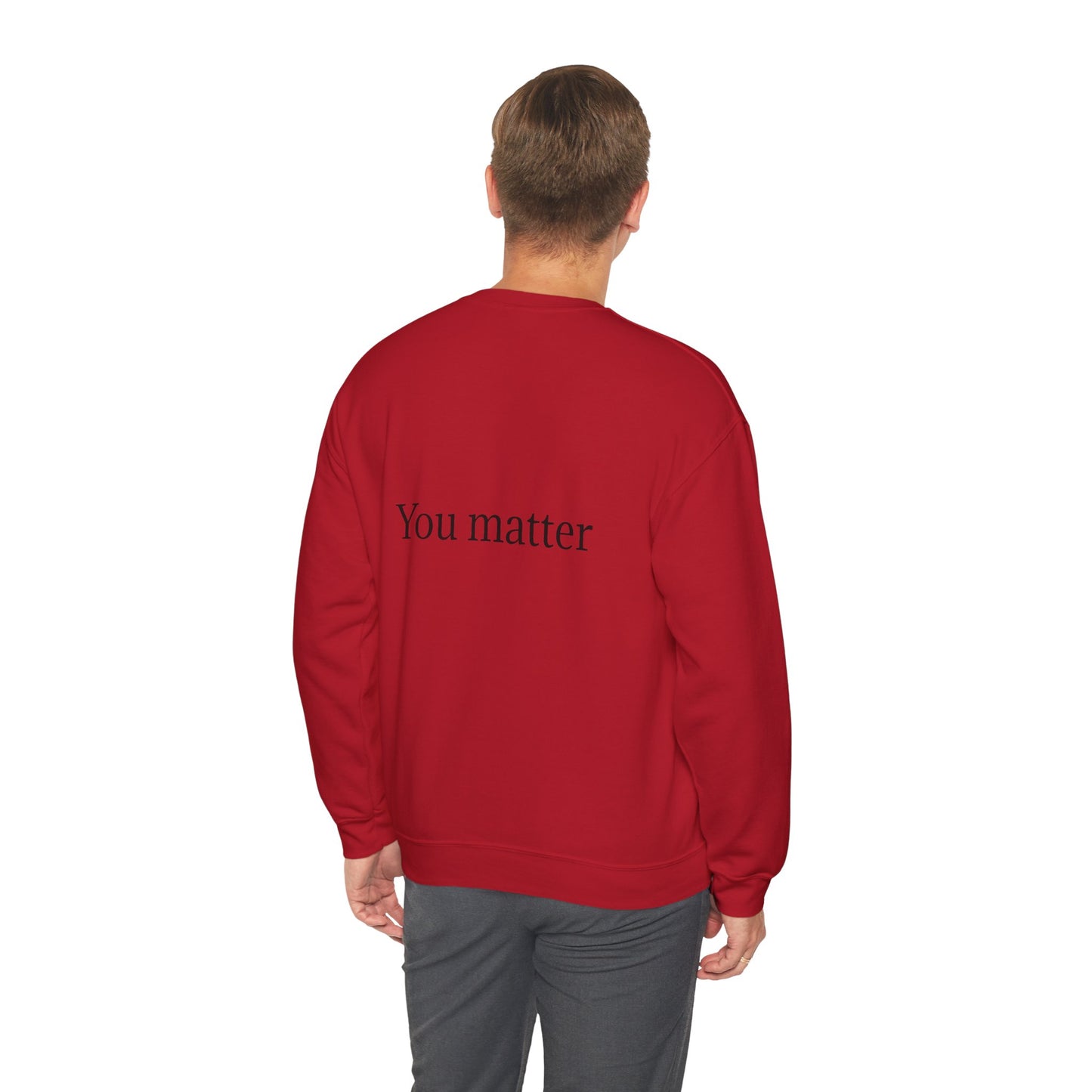 You Matter Unisex Heavy Blend™ Rondnek-trui - Gerieflike en inspirerende klere