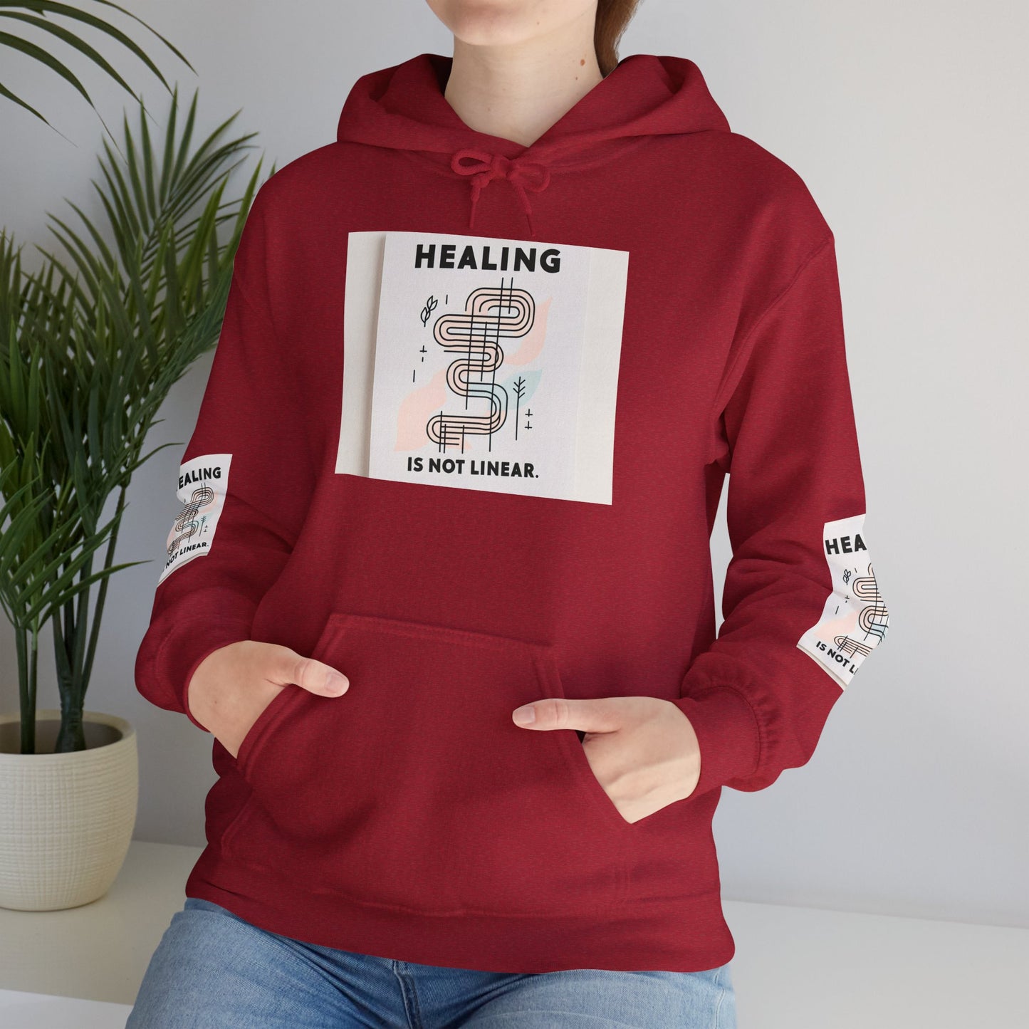 Genesing is nie lineêre hoodie nie