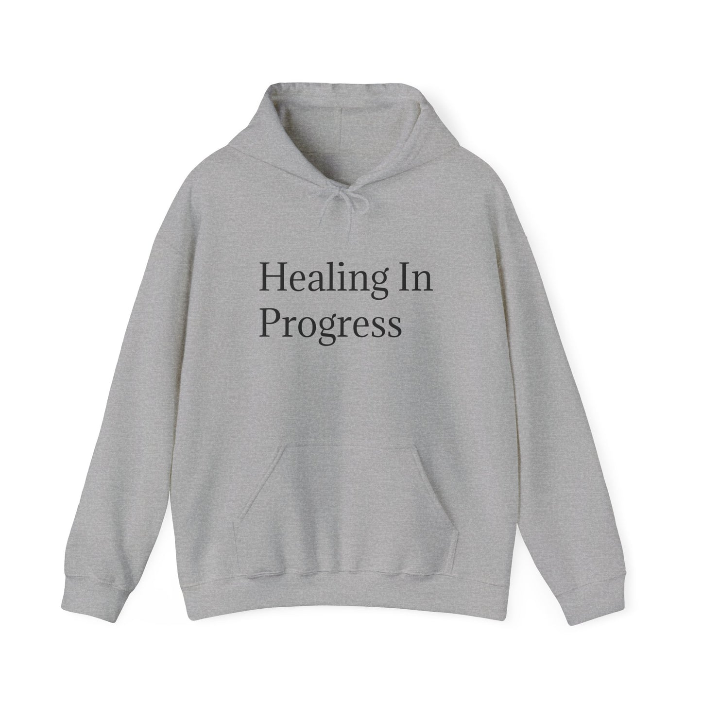 တိုးတက်မှုအတွက် ကုစားခြင်း Unisex Heavy Blend Hoodie - Self-Care &amp; Relaxation အတွက် ဇိမ်ခံအင်္ကျီ