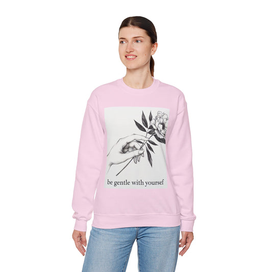 Be Gentle With Yourself Crewneck Sweatshirt - Unisex Heavy Blend™