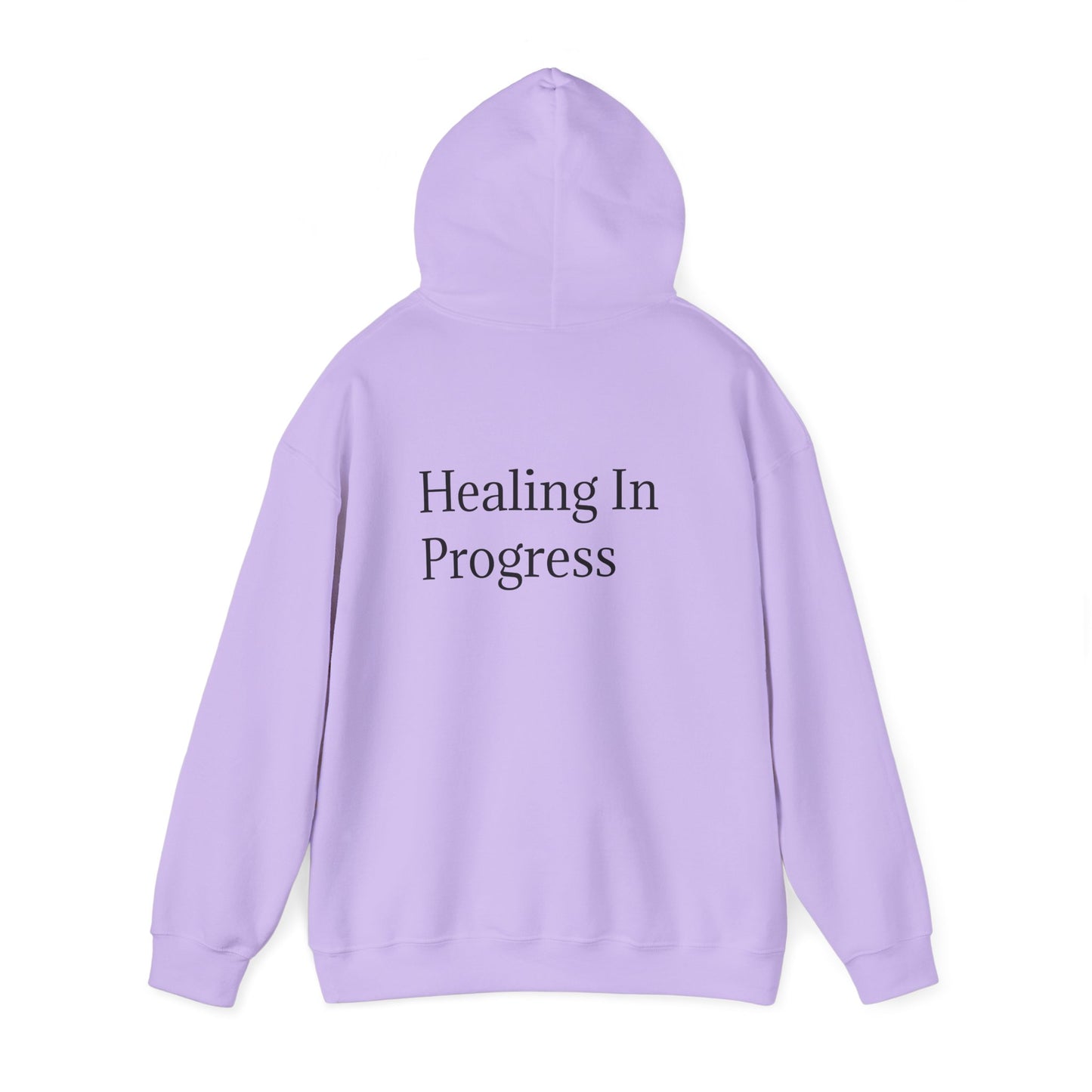 တိုးတက်မှုအတွက် ကုစားခြင်း Unisex Heavy Blend Hoodie - Self-Care &amp; Relaxation အတွက် ဇိမ်ခံအင်္ကျီ