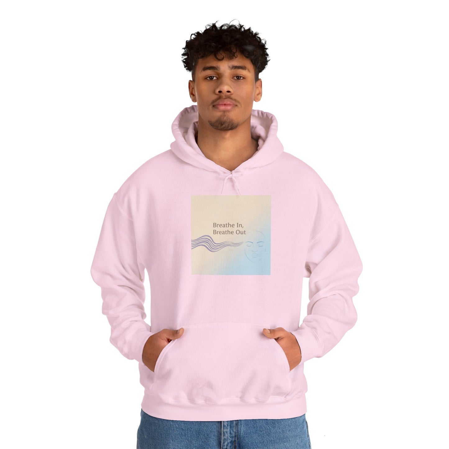 Mindfulness Breathe In Hoodie for Stress Relief