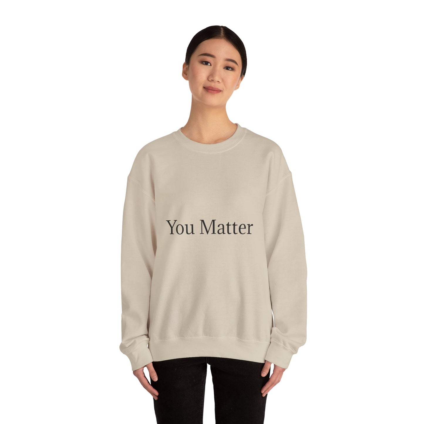 You Matter Unisex Heavy Blend™ Rondnek-trui - Gerieflike en inspirerende klere