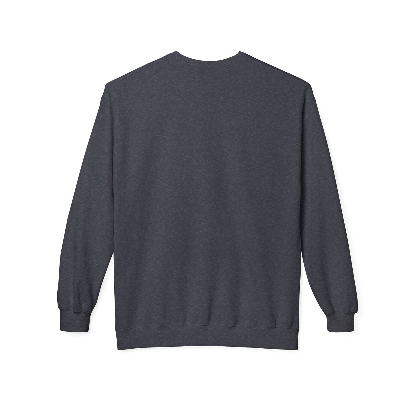 Inspirerende Fleece Crewneck-trui - "Hou aan om vorentoe te beweeg"