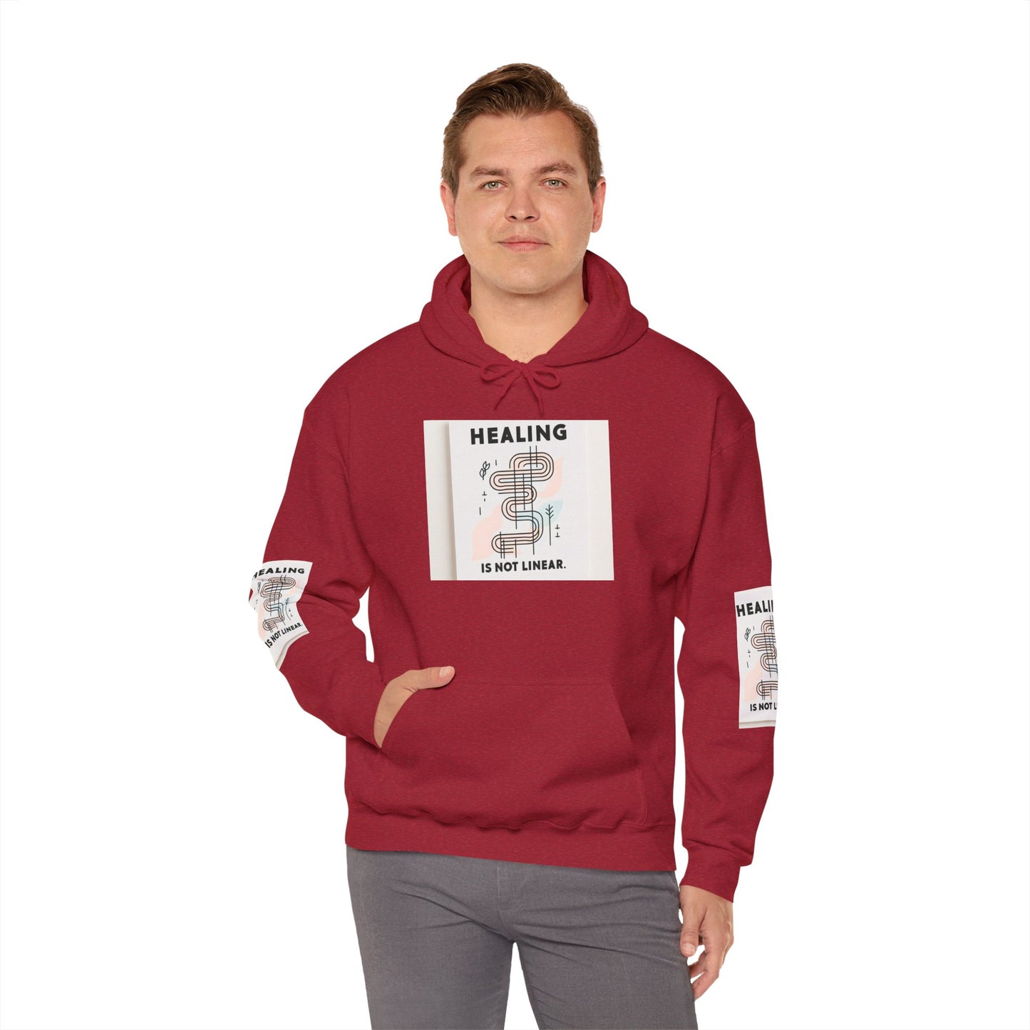 Genesing is nie lineêre hoodie nie