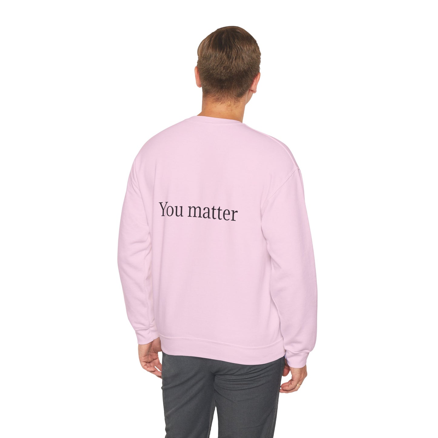 You Matter Unisex Heavy Blend™ Rondnek-trui - Gerieflike en inspirerende klere