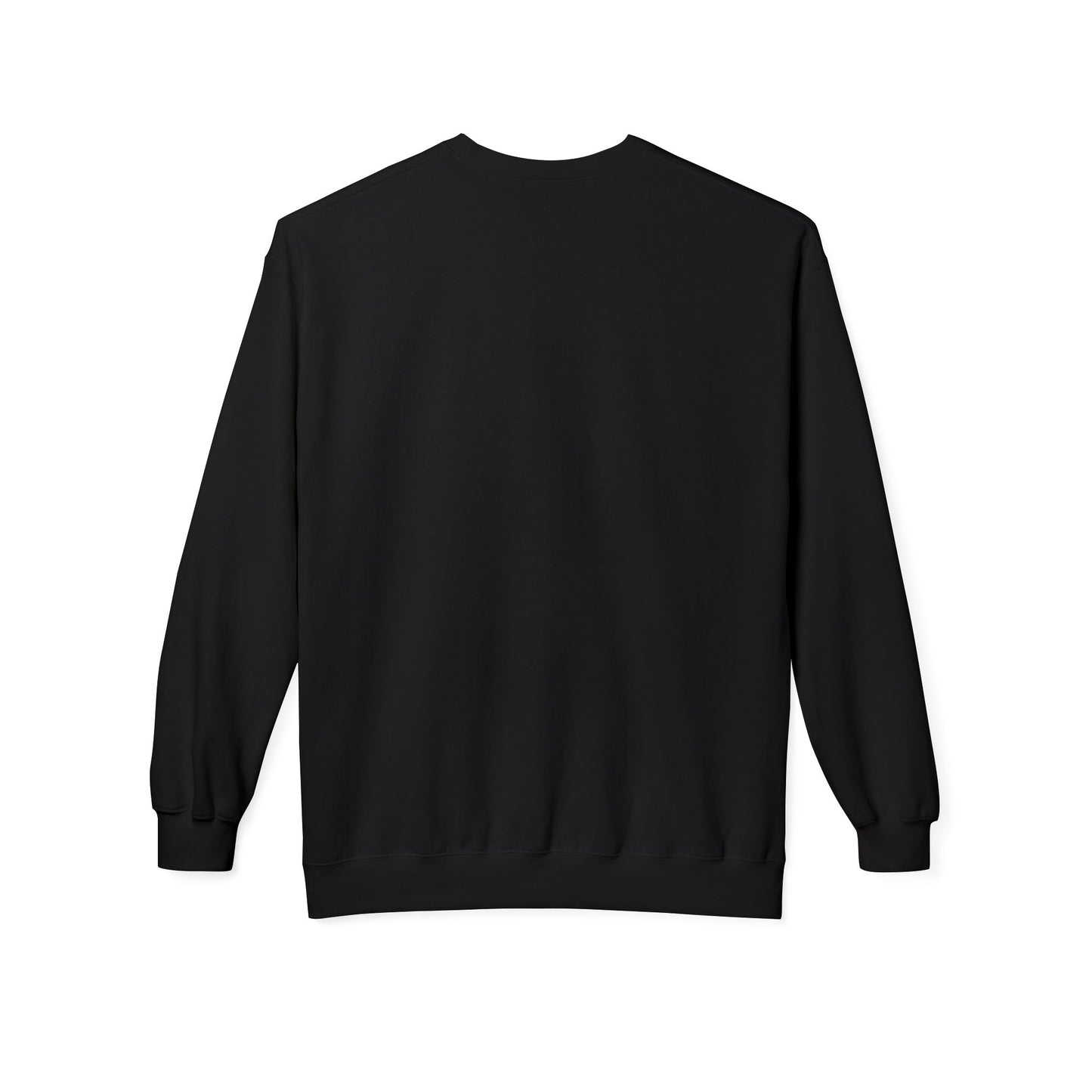 Inspirerende Fleece Crewneck-trui - "Hou aan om vorentoe te beweeg"