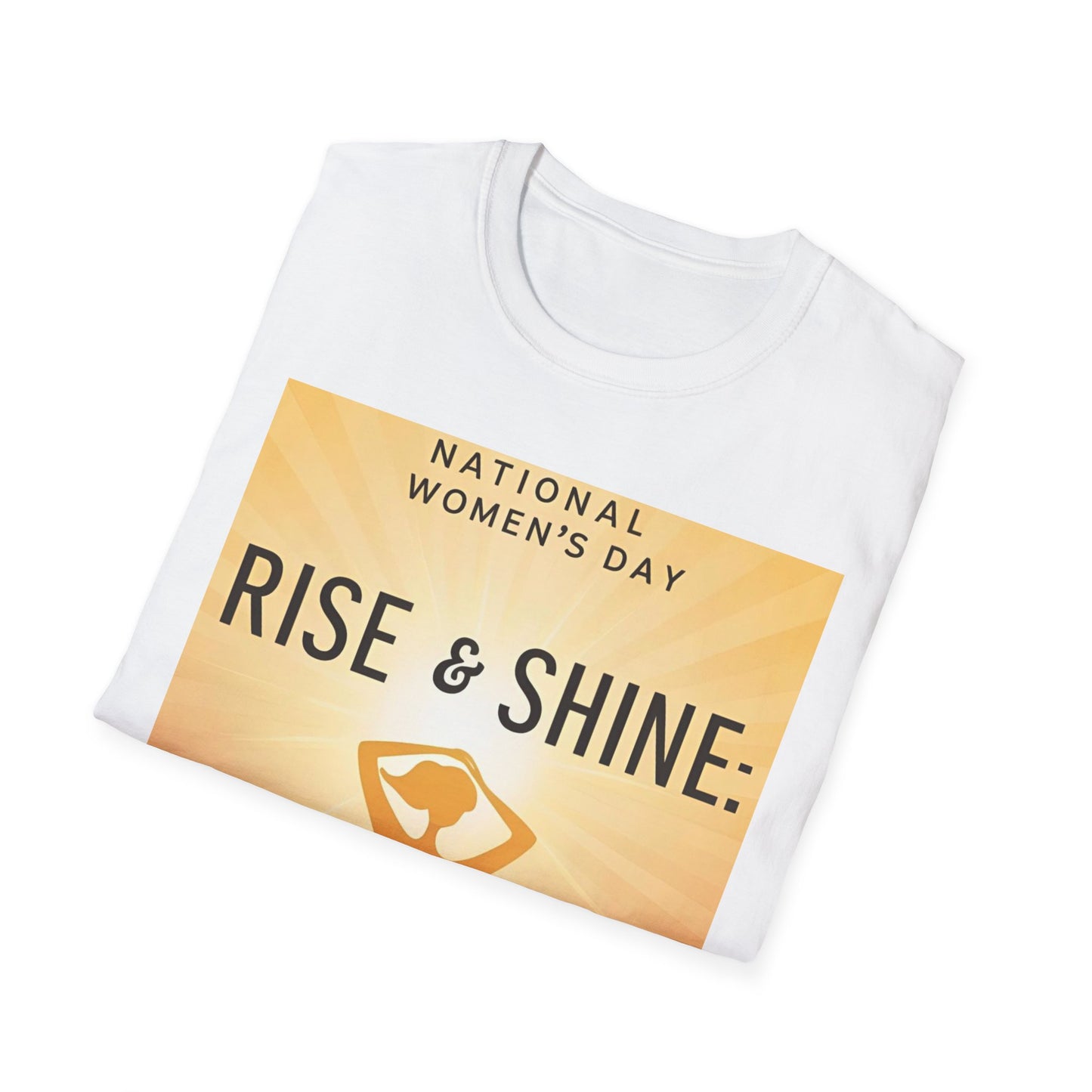 Empowering Women's Day T-Shirt - "Rise & Shine: Your Mind Matters"