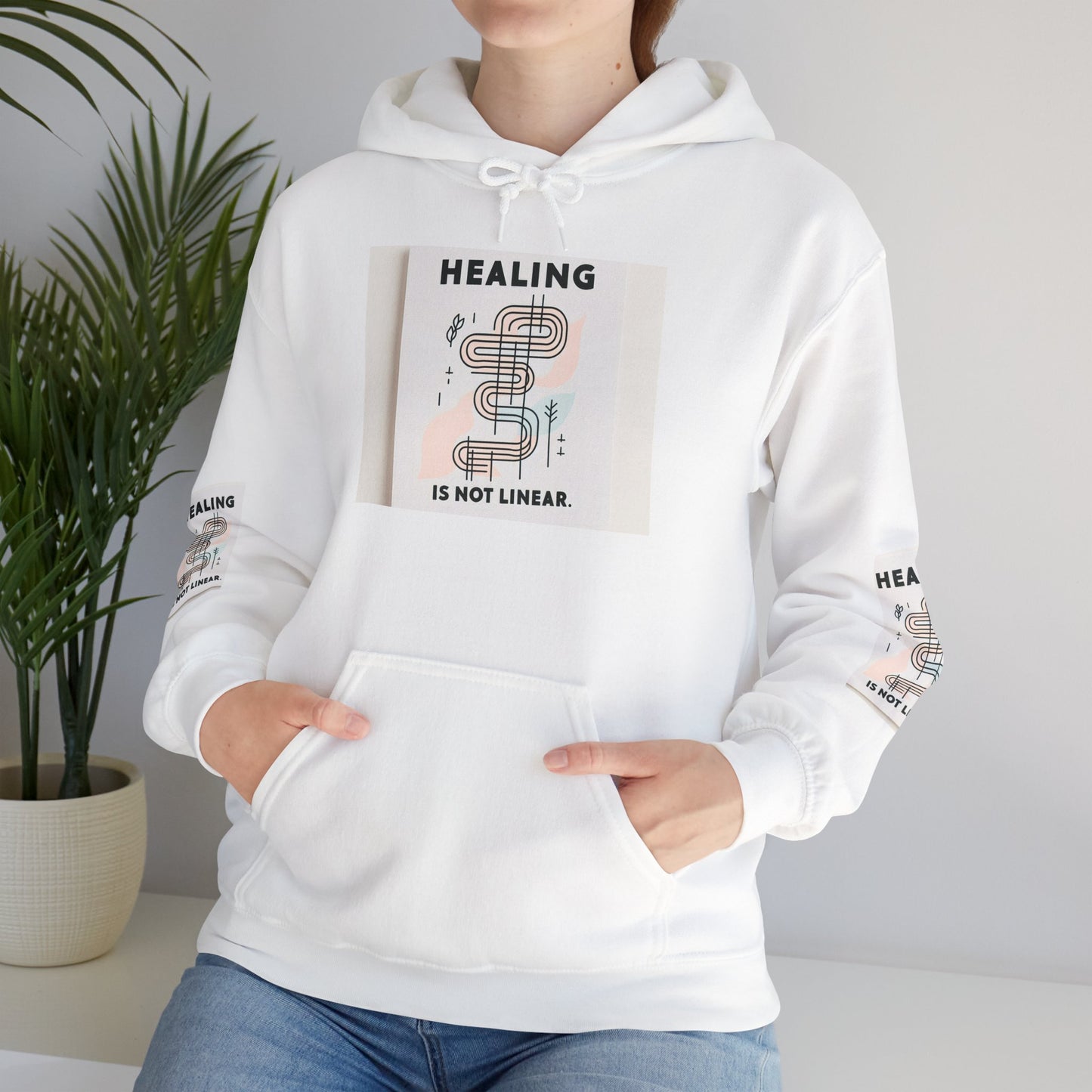 Genesing is nie lineêre hoodie nie