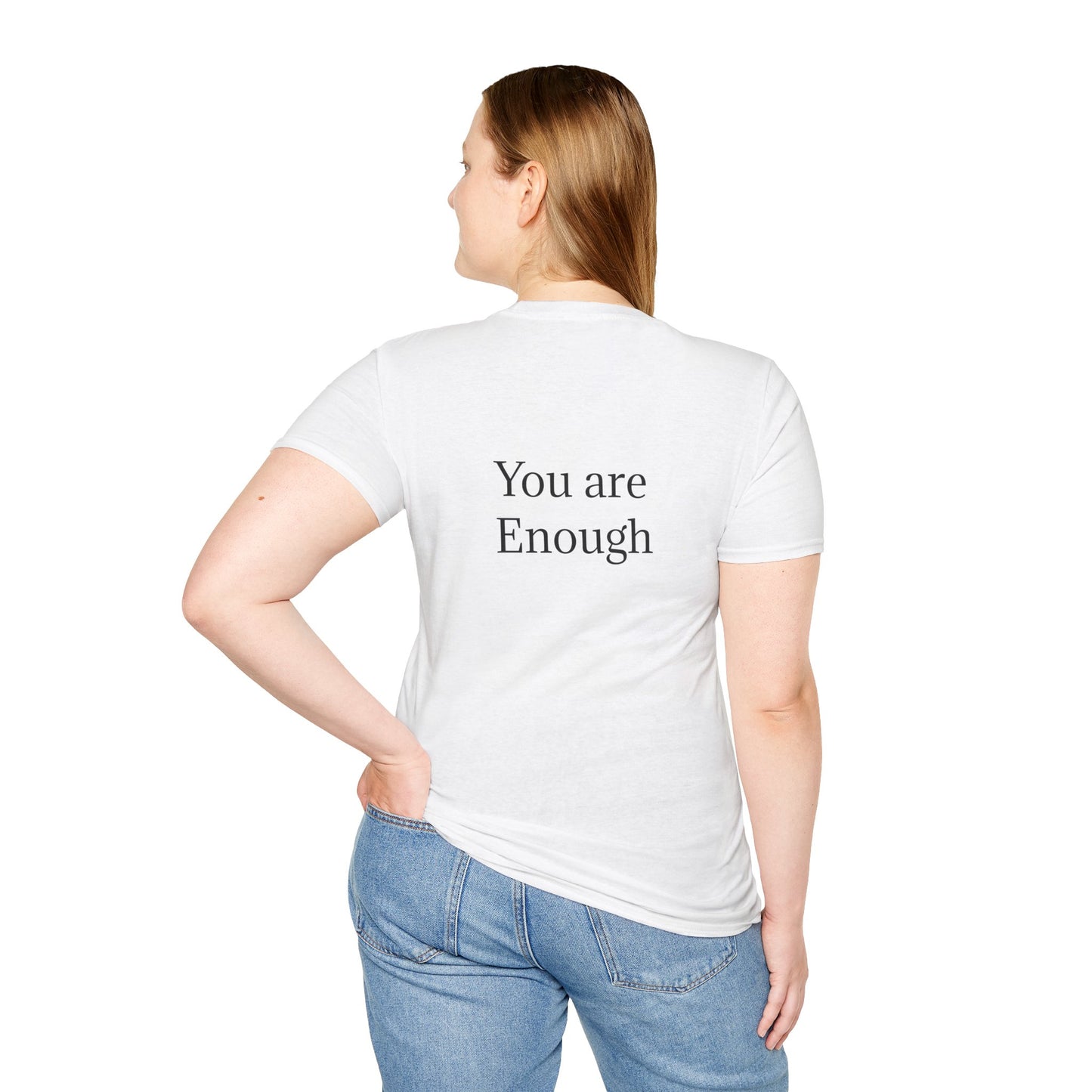 Inspirational Unisex Softstyle T-Shirt - "You are Enough"