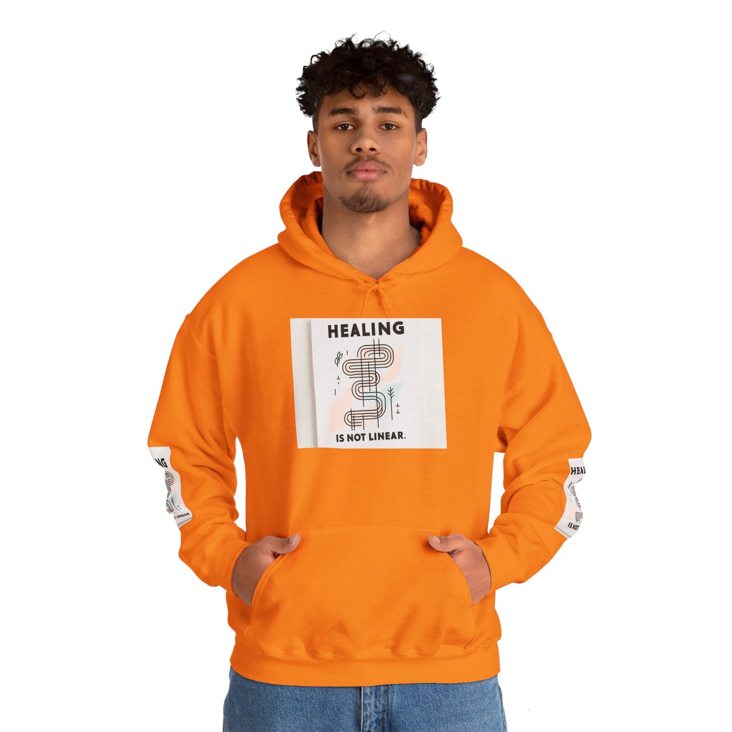 Genesing is nie lineêre hoodie nie