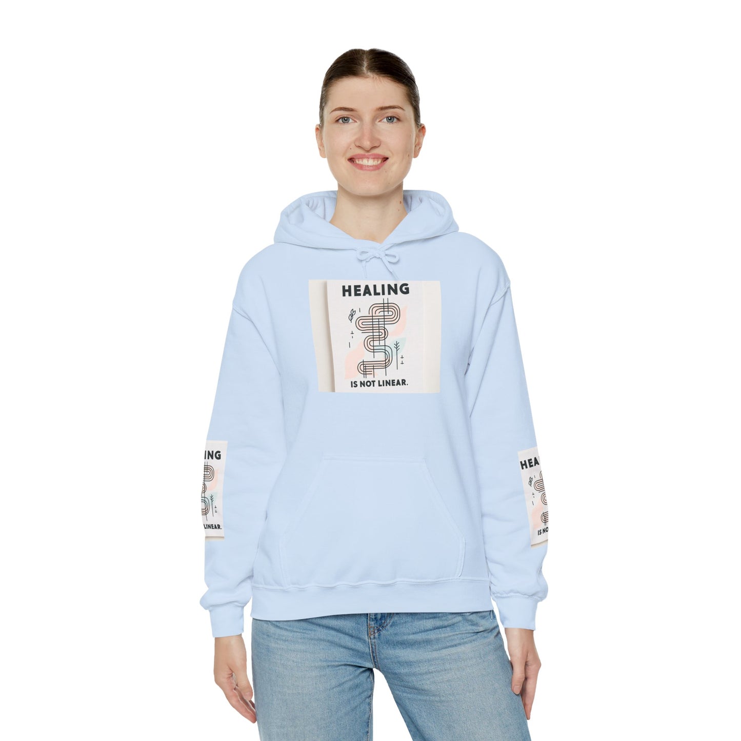 Genesing is nie lineêre hoodie nie