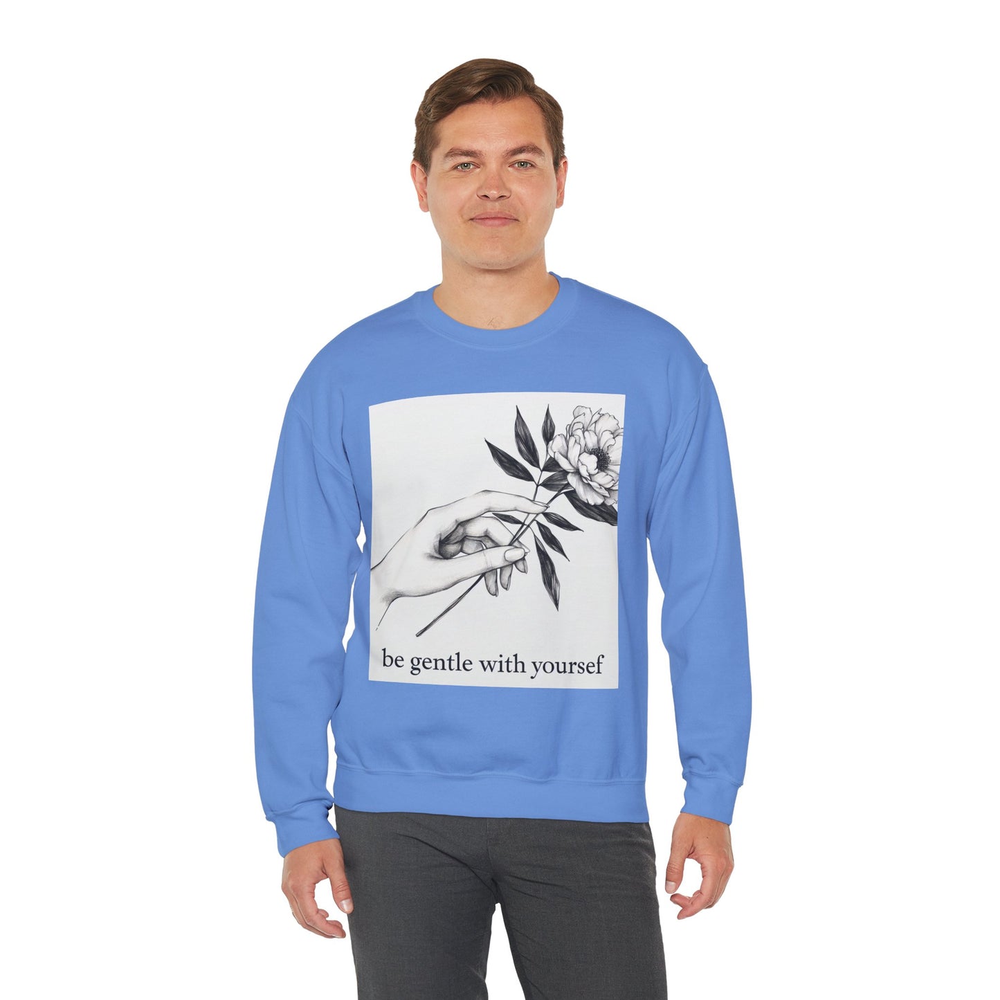 Be Gentle With Yourself Crewneck Sweatshirt - Unisex Heavy Blend™