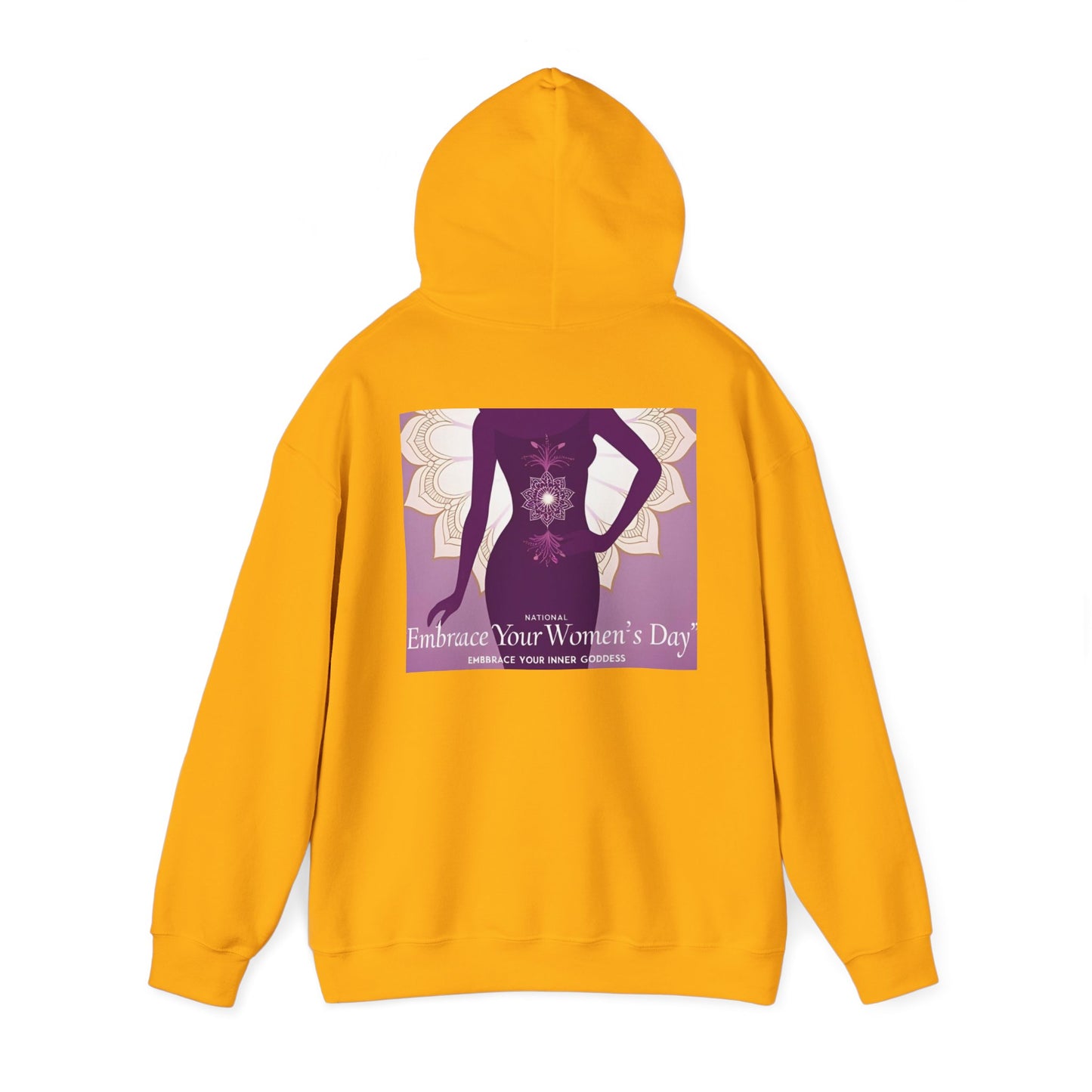 Embrace Your Women's Day Hoodie - Unisex Heavy Blend Sweatshirt