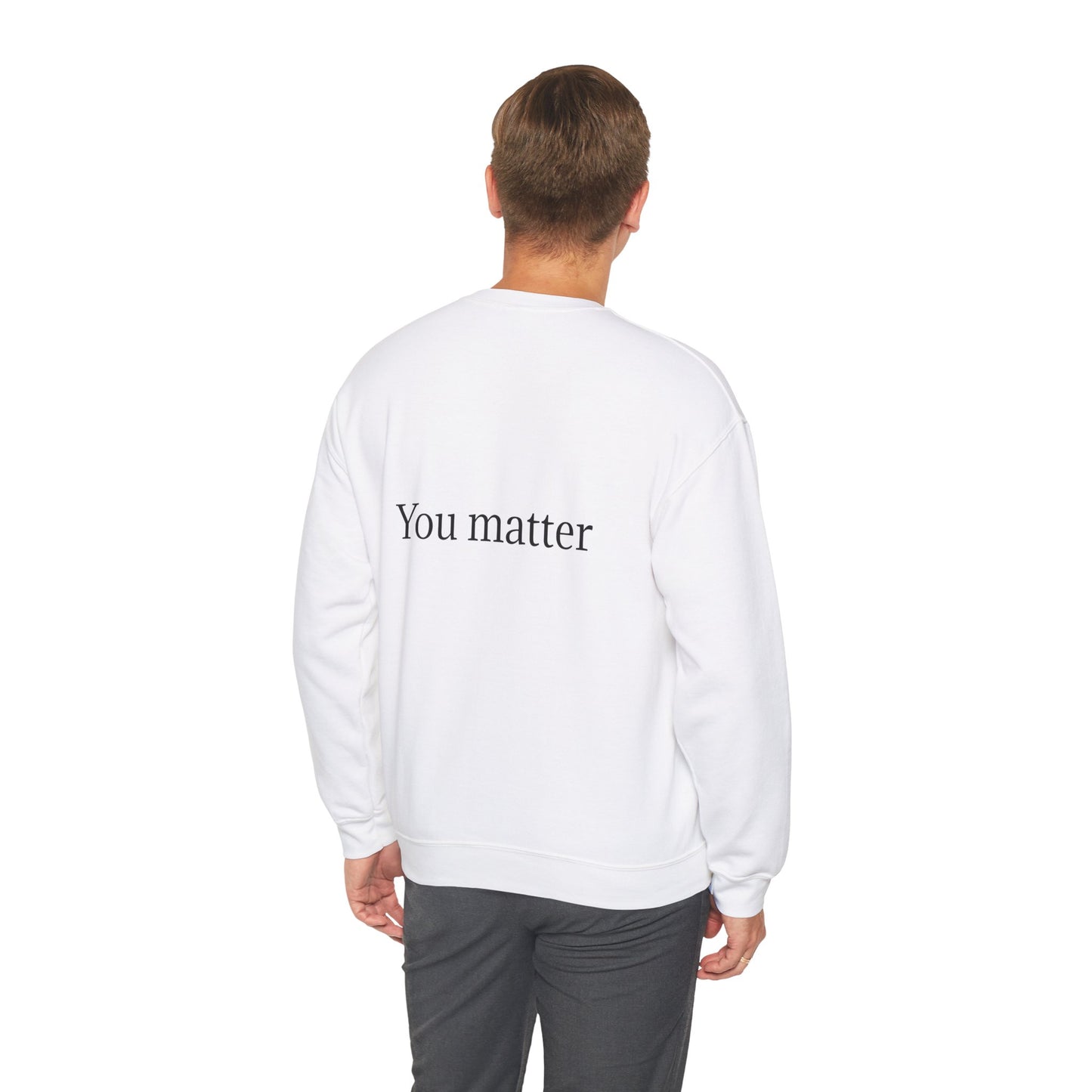 You Matter Unisex Heavy Blend™ Rondnek-trui - Gerieflike en inspirerende klere